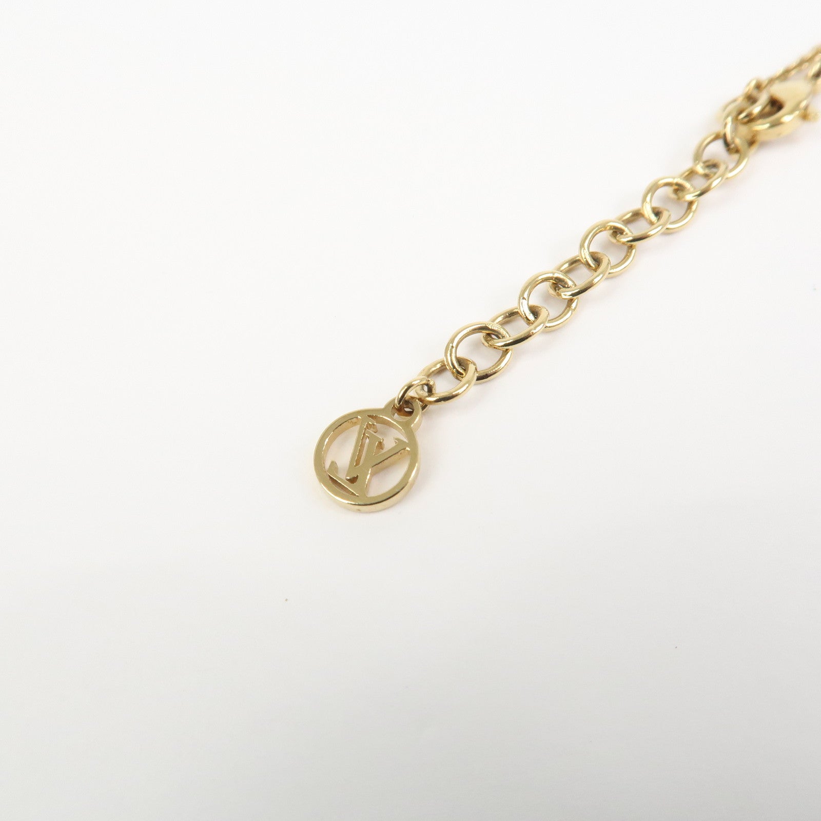 Louis Vuitton Petit Louis Metal Strass Bracelet Gold M00374