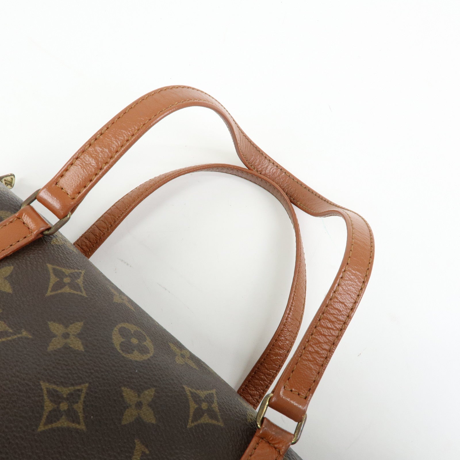 Louis Vuitton Monogram Papillon 30 Hand Bag Brown M51365