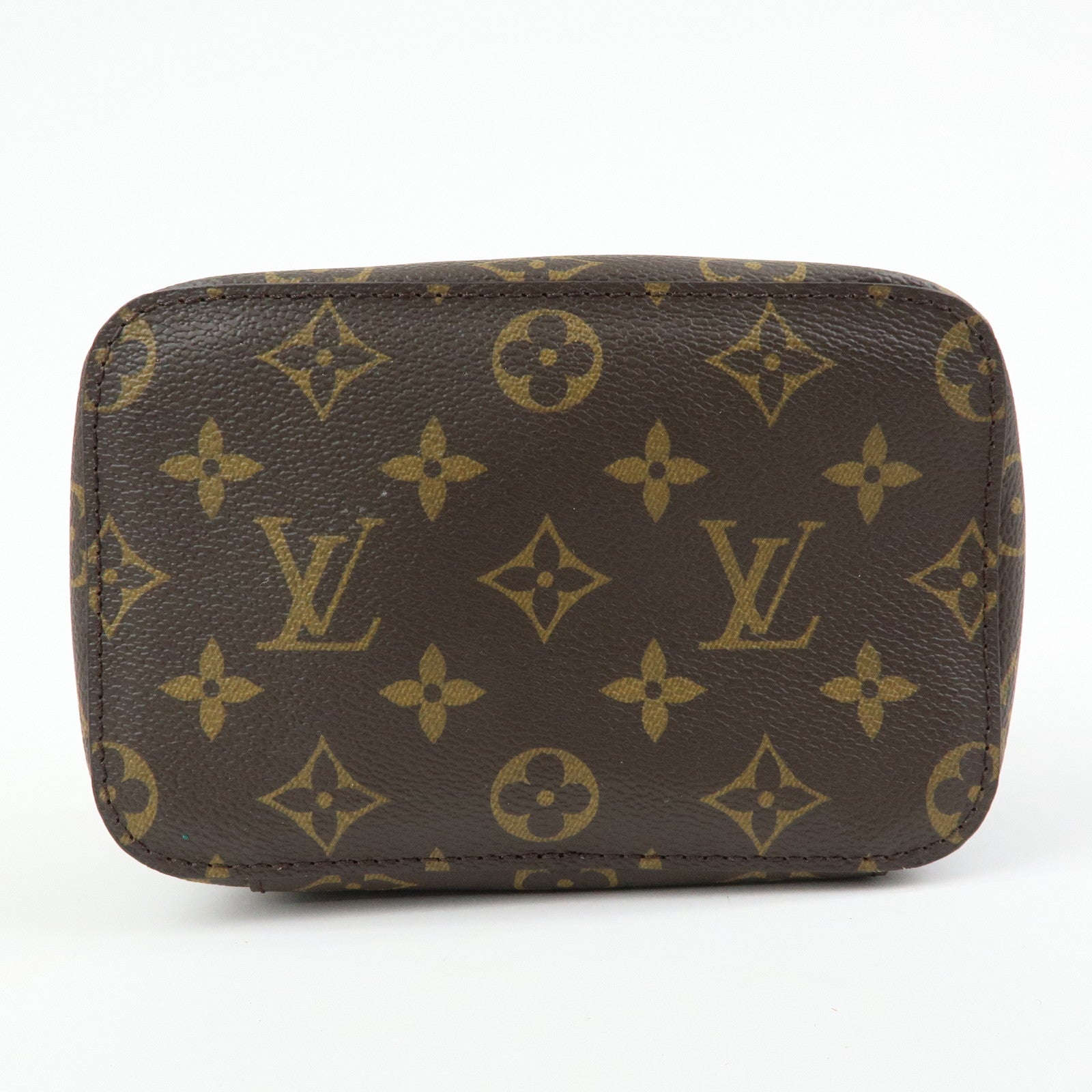 Louis Vuitton Monogram Cube de Rangement PM Pouch Brown M43688