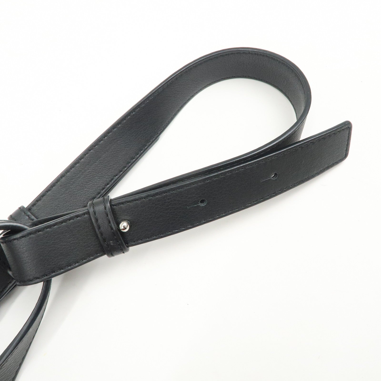 LOEWE Anagram Leather Suede Hammock Large 2Way Shoulder Bag Brown