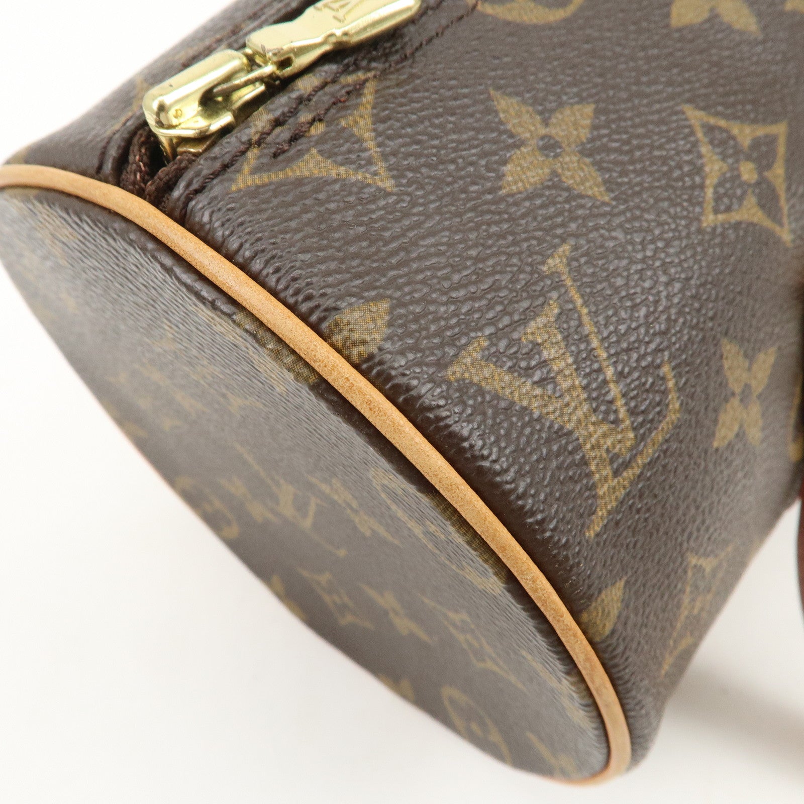 Louis Vuitton Monogram Papillon 26 Hand Bag Brown M51386