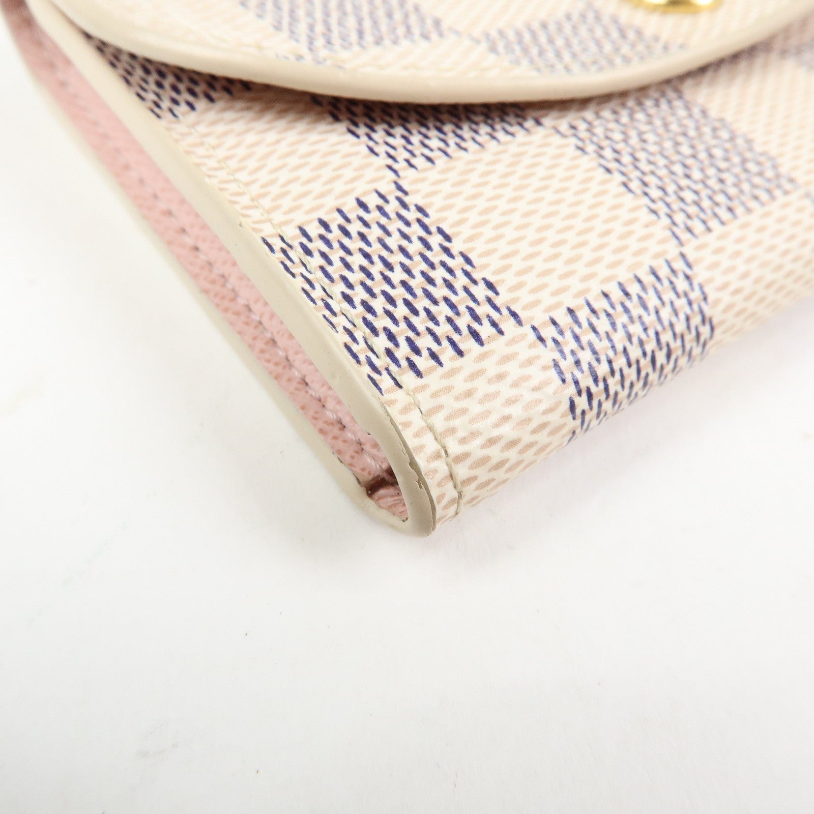 Louis Vuitton Damier Azur Porte Monnaie Rosalie Coin Case N61276