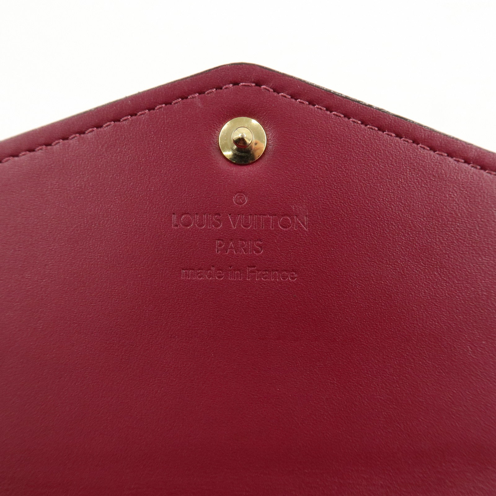 Louis Vuitton Monogram Vernis Portefeuille Sarah Long Wallet M90154 Used