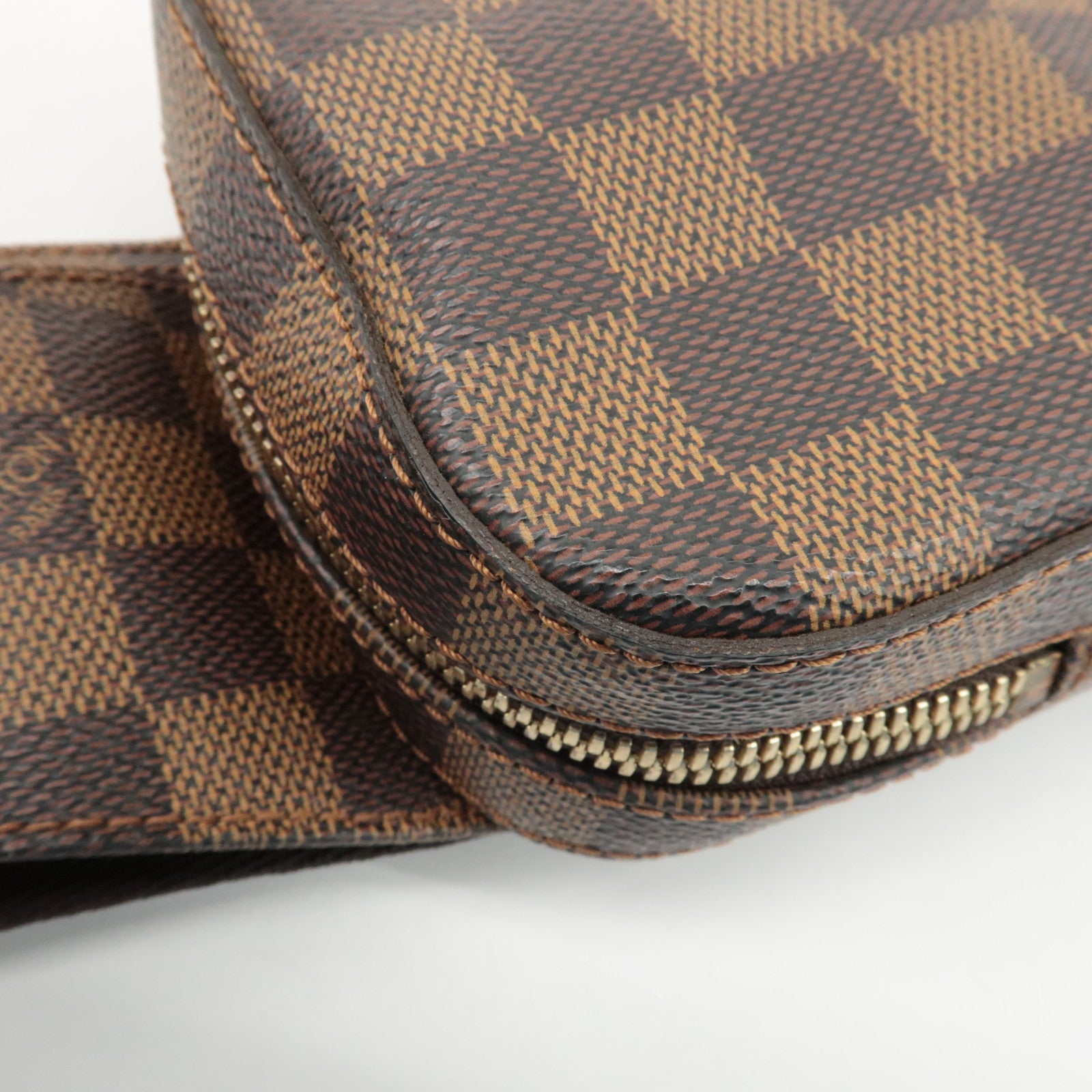 Louis Vuitton Damier Ebene Geronimos Crossbody Bag Waist Bag N51994 Used