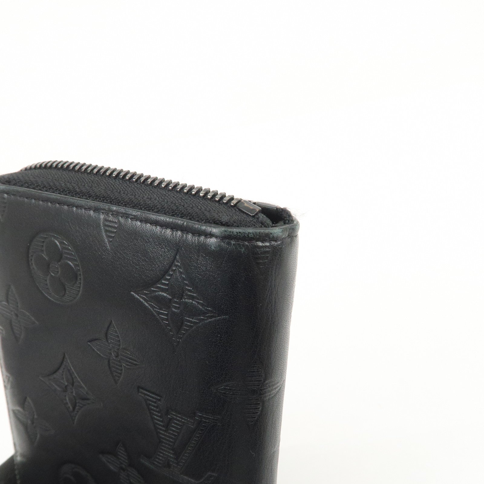 Louis Vuitton Monogram Shadow Vertical Zippy Long Wallet M62902