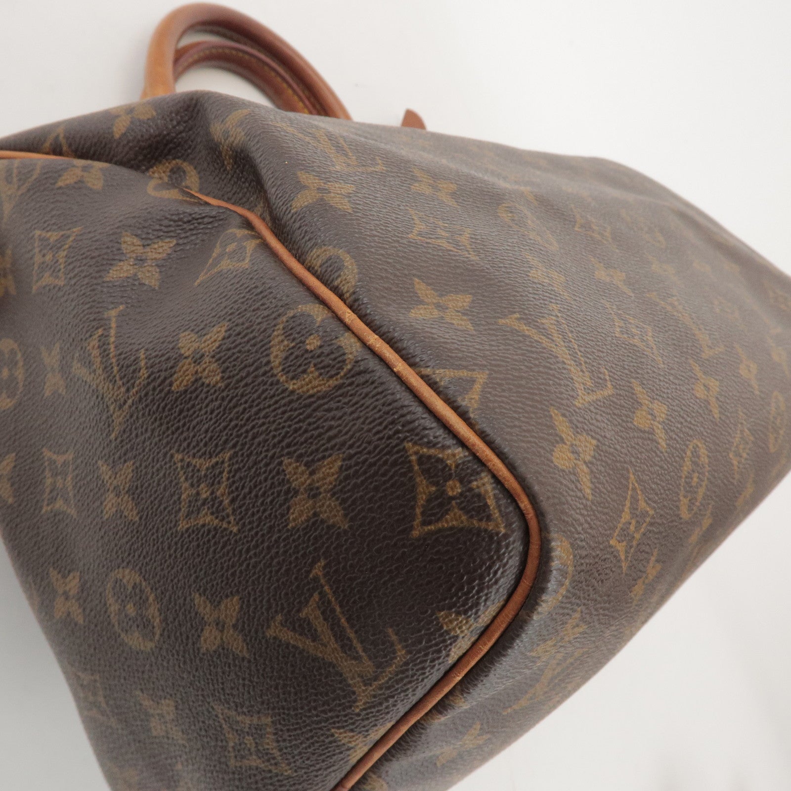 Louis Vuitton Monogram Speedy 30 Boston Bag Hand Bag Brown M41526
