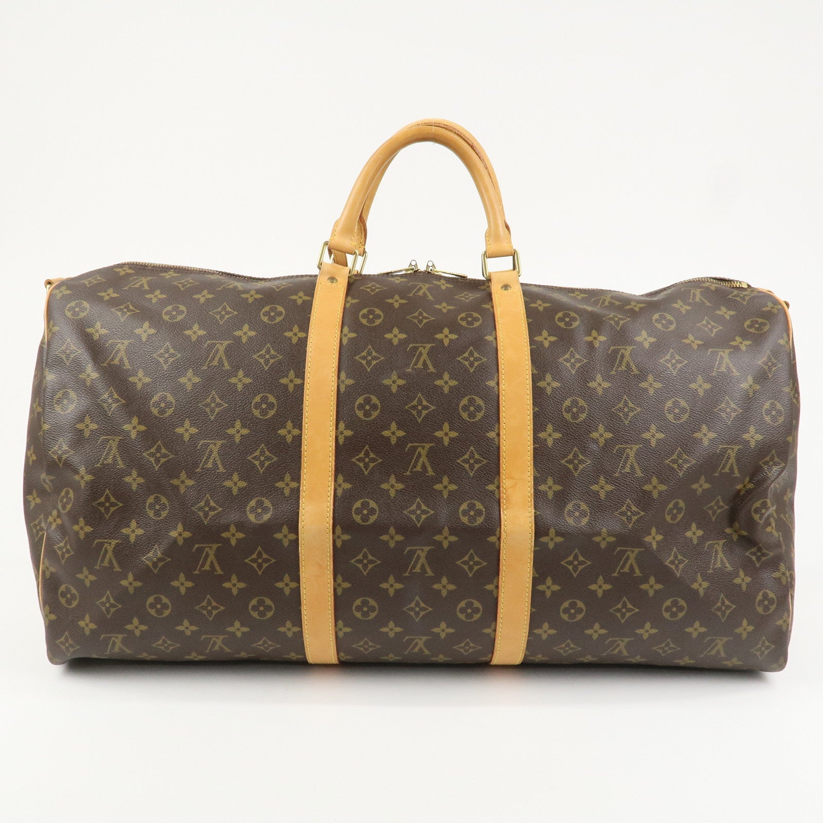 Louis Vuitton Monogram Keep All Bandouliere 60 Boston Bag M41412