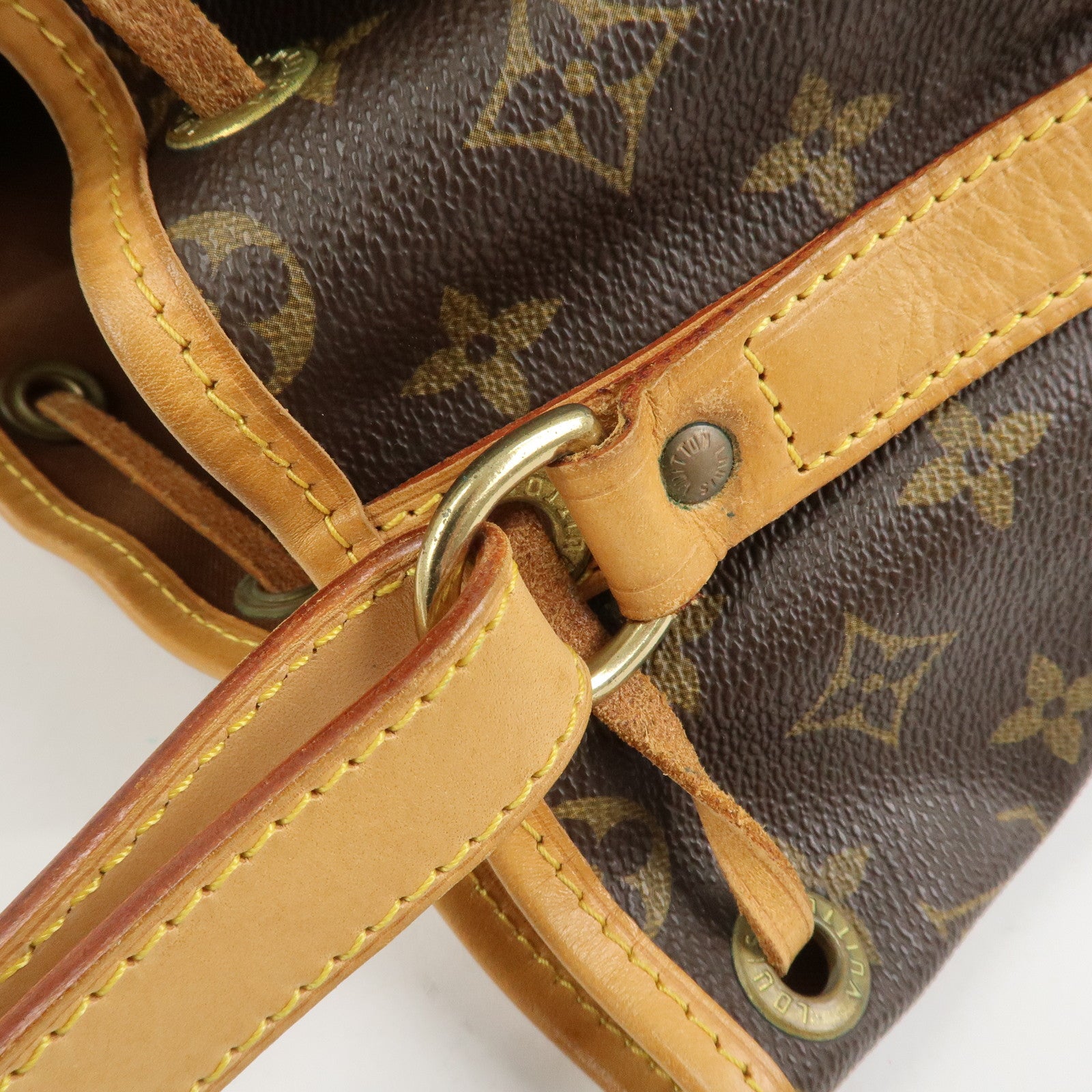 Louis Vuitton Monogram Noe Shoulder Bag Hand Bag Brown M42224