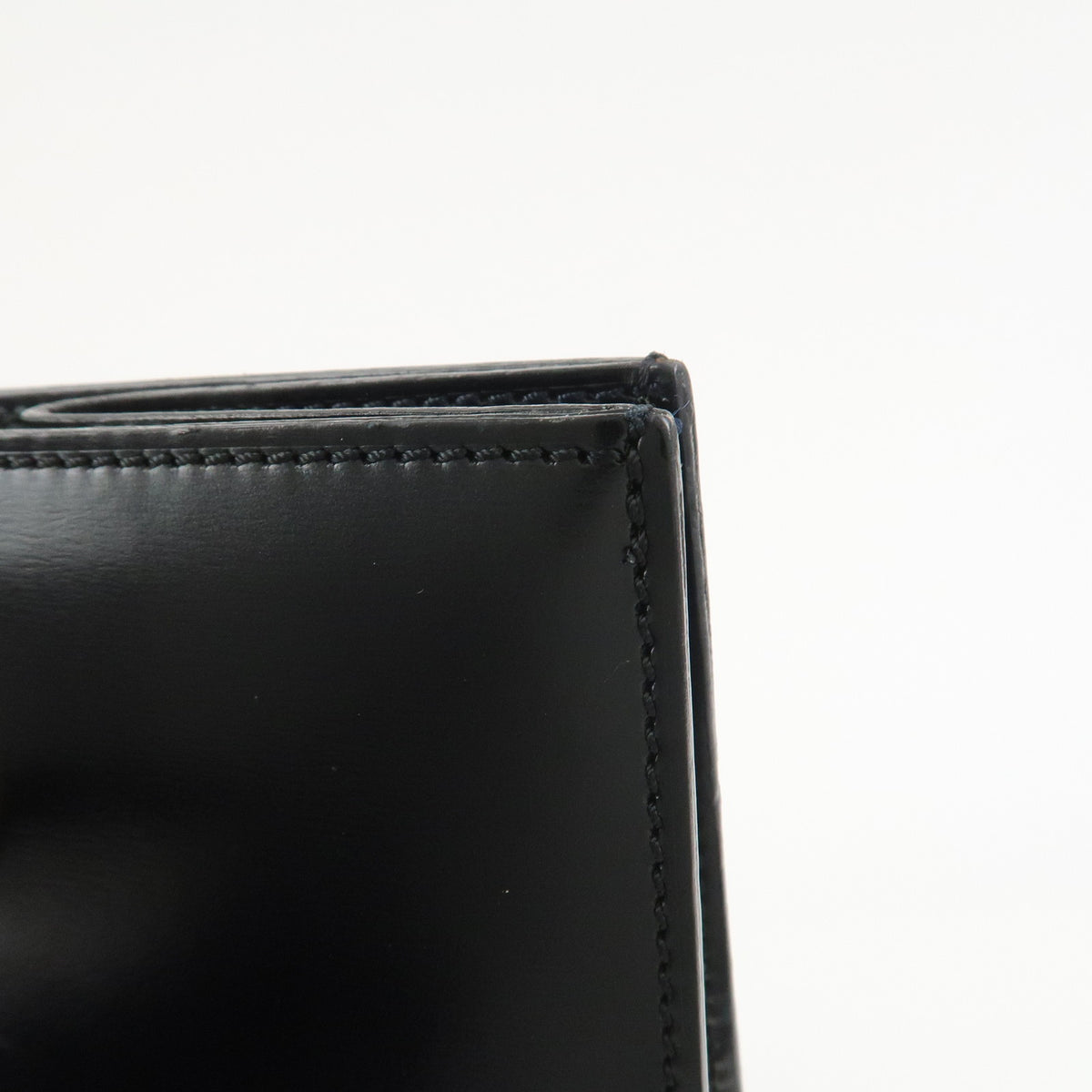 Cartier Leather Shoulder Bag Tote bag Black Silver