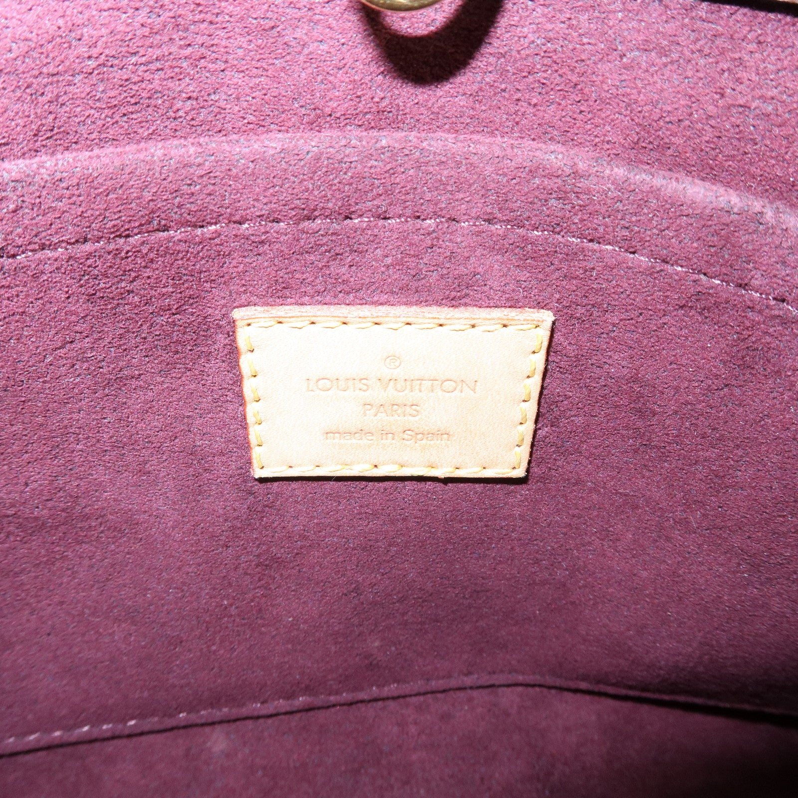 Louis Vuitton Monogram Montaigne BB 2Way Bag Hand Bag Brown M41055