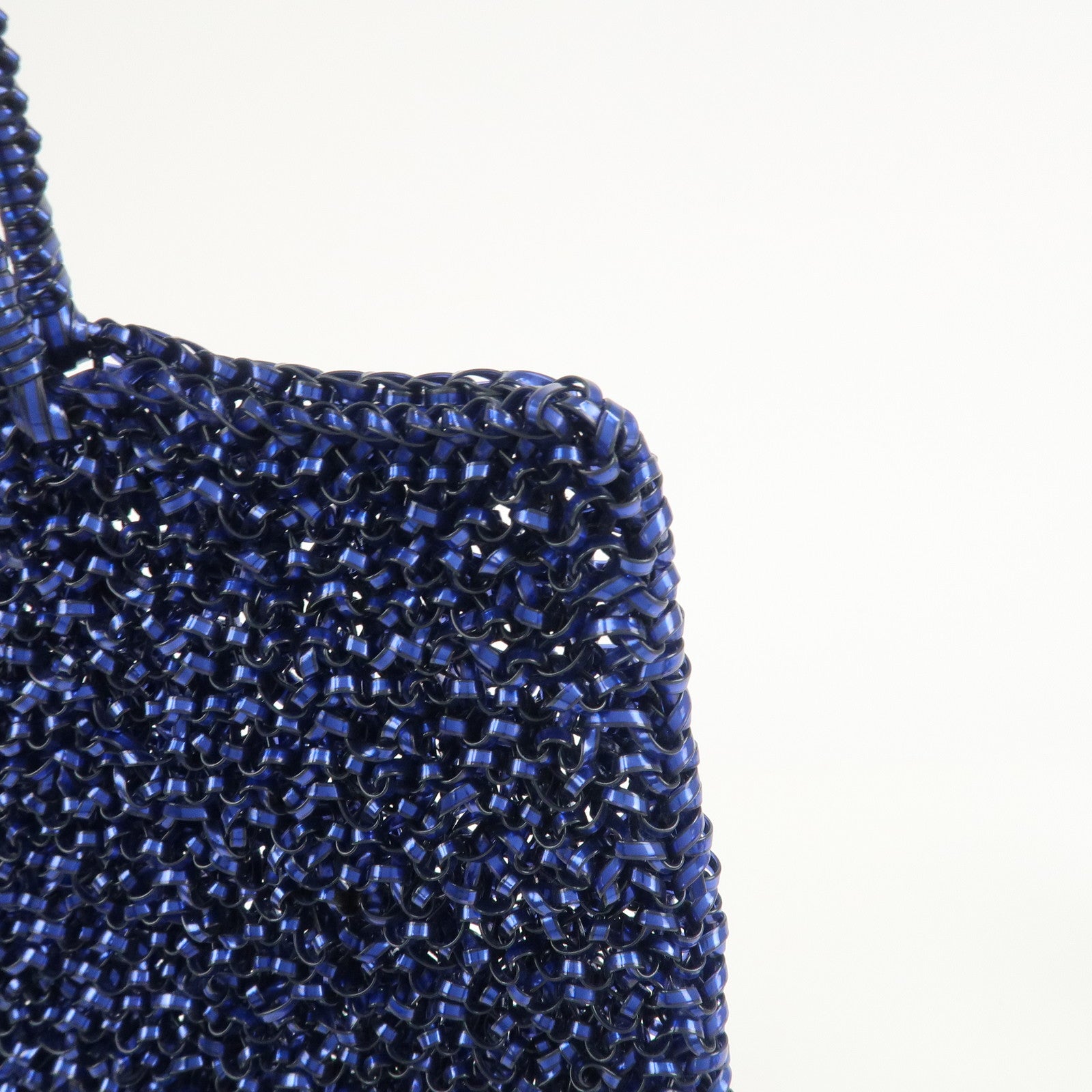 ANTEPRIMA Wire Bag PVC Hand Bag Shoulder Bag Blue