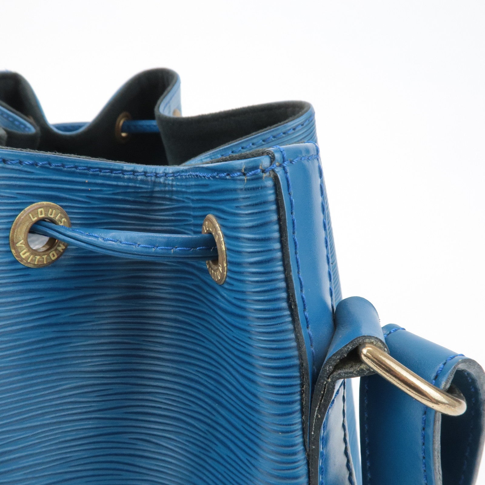 Louis Vuitton Epi Petit Noe Shoulder Bag Toledo Blue M44105