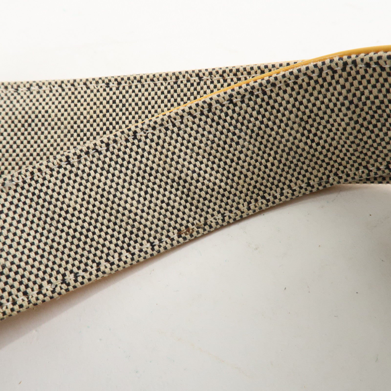 CHANEL Camelia No.5 Chocolate Bar Chain Shoulder Bag A31573 Used