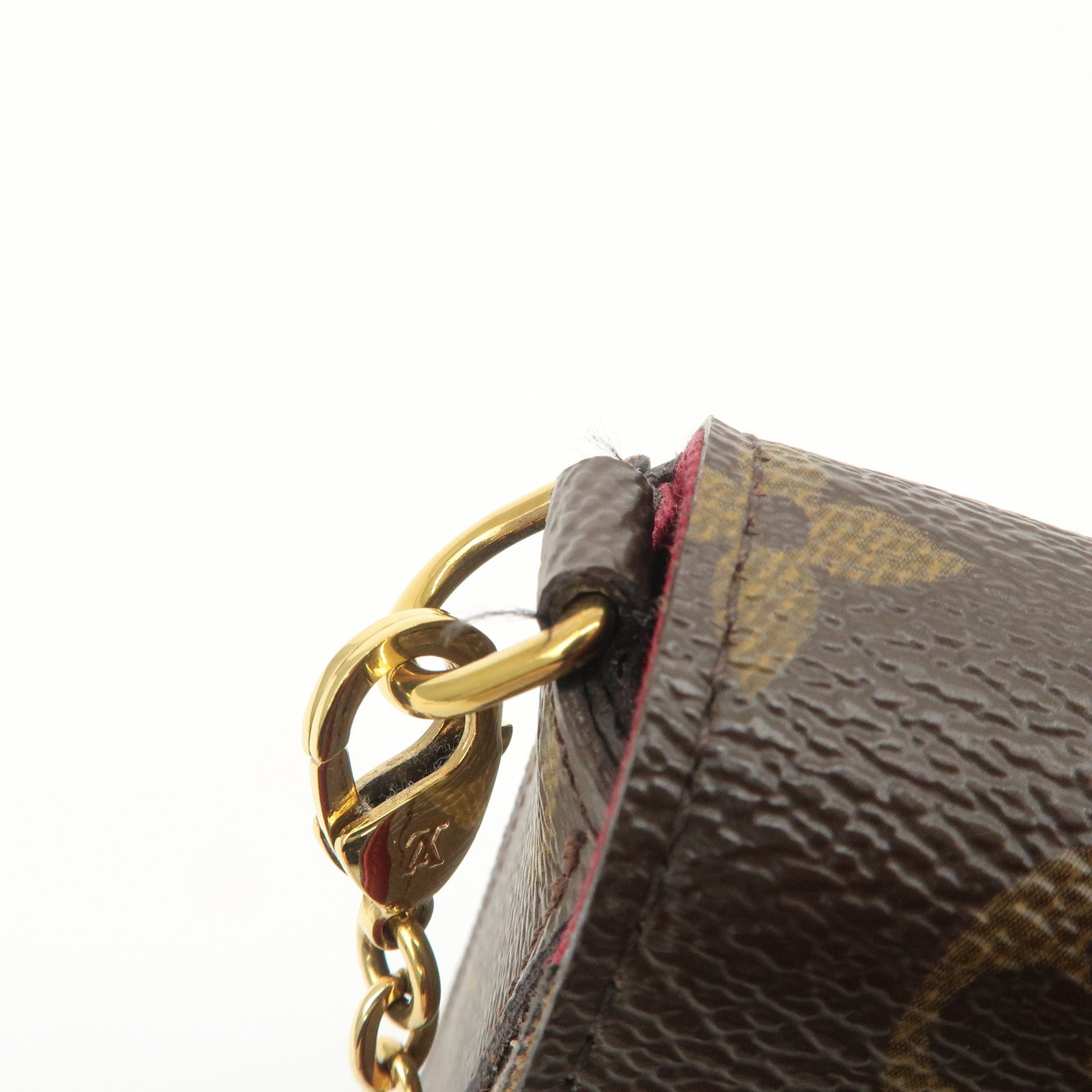 Louis Vuitton Monogram Pochette Felicie Shoulder Bag Brown M61276 Used