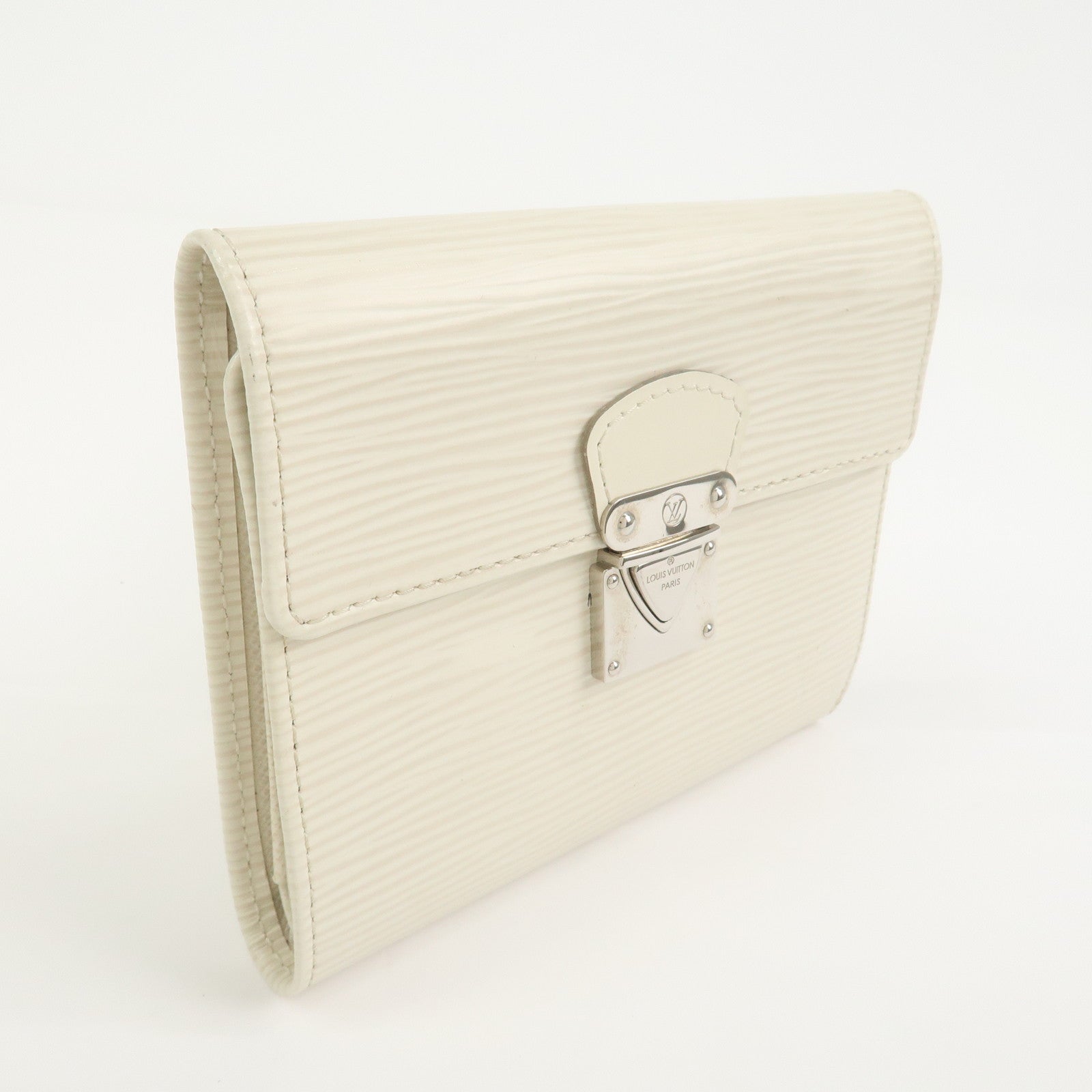LLouis Vuitton Epi Portefeuille Koala Compact Wallet Ivoire M5801J