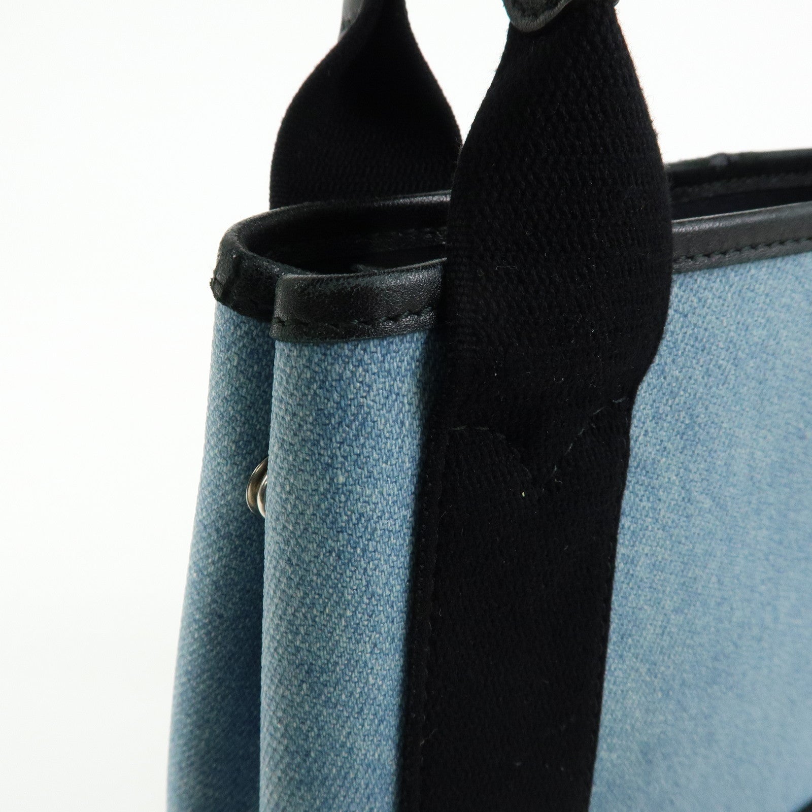 BALENCIAGA Navy Cabas XS 2WAY Bag 390346