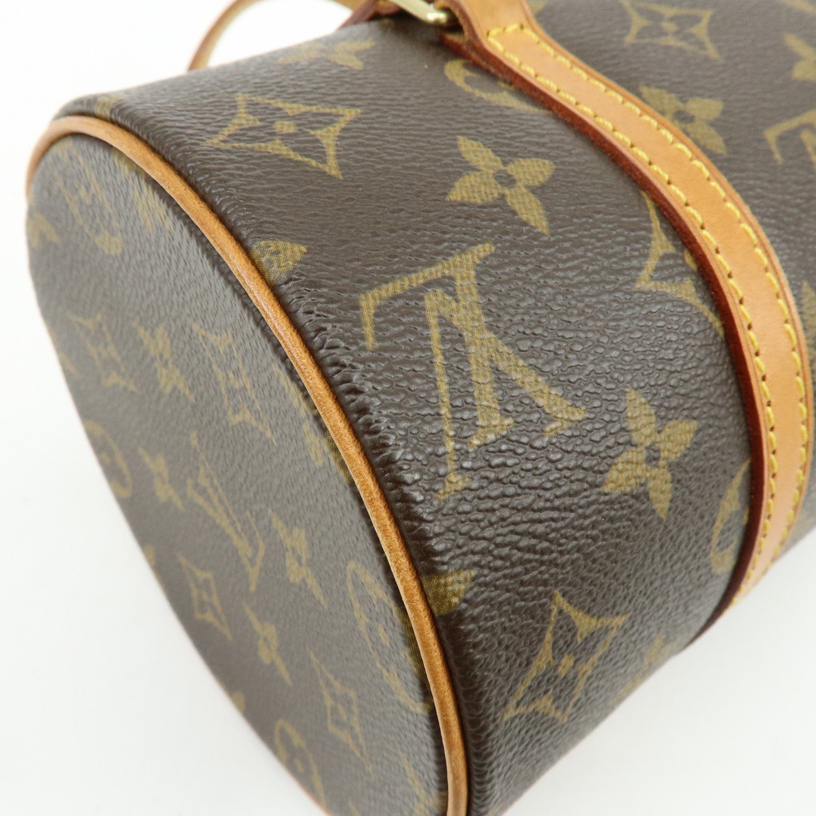 Louis Vuitton Monogram Papillon 26 Canvas Hand Bag Brown M51386