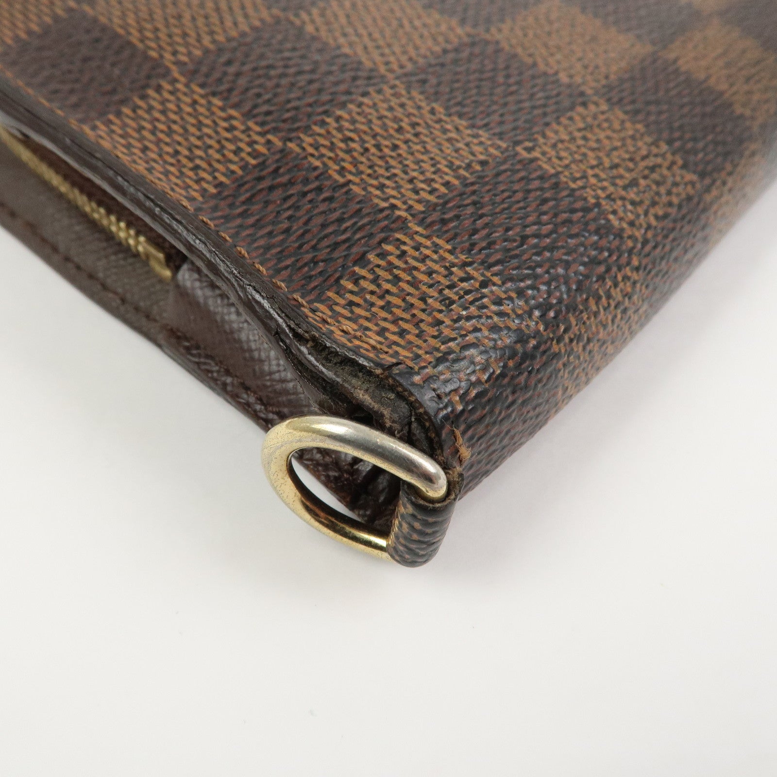 Louis Vuitton Damier Portefeuille Insolite Zippy Long Wallet N63071