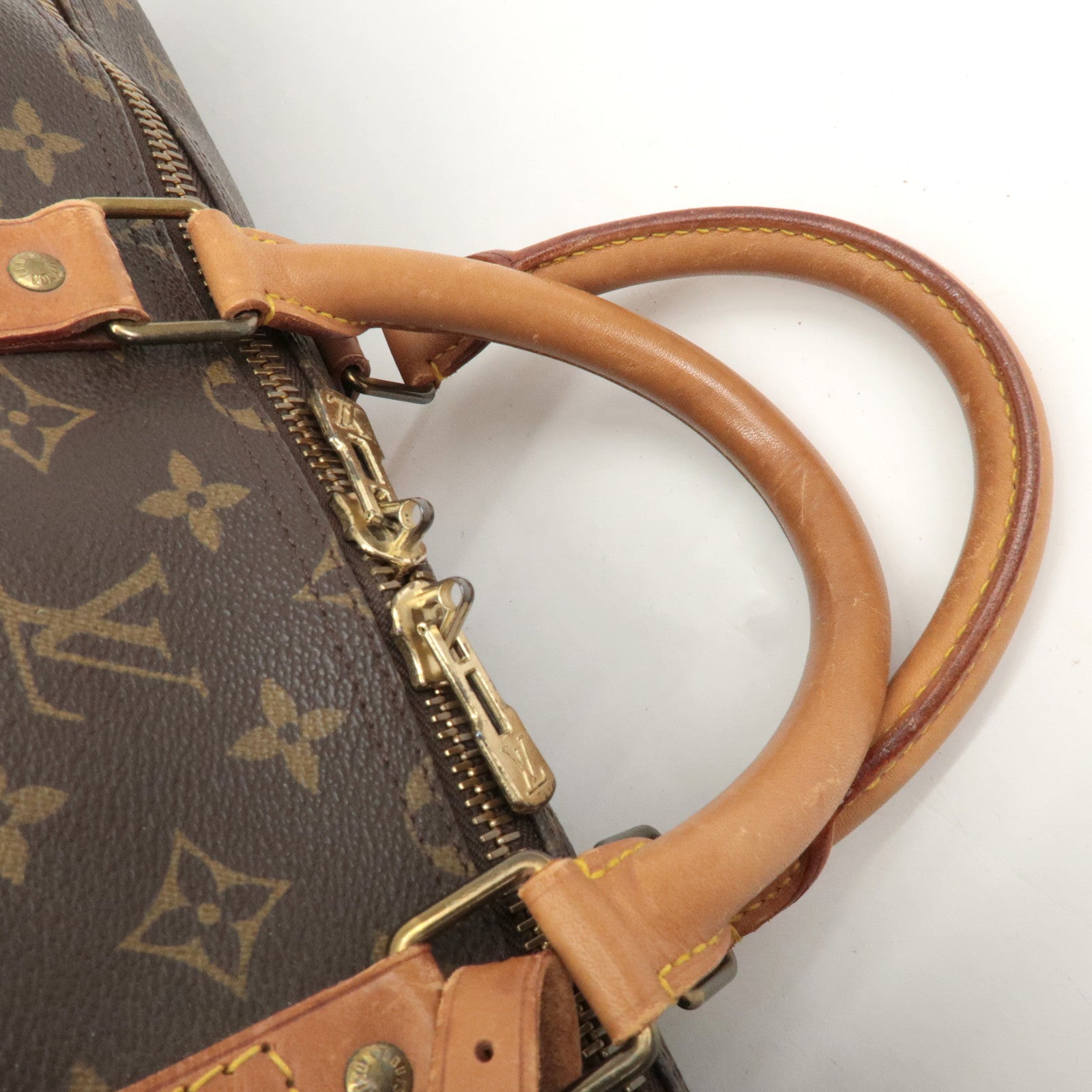 Louis Vuitton Monogram Keep All 55 Boston Bag Travel Bag M41424 Used