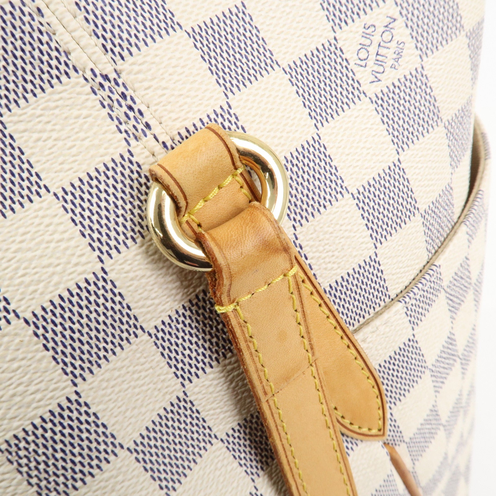 Louis Vuitton Damier Azur Totally GM Tote Bag Shoulder Bag N51263