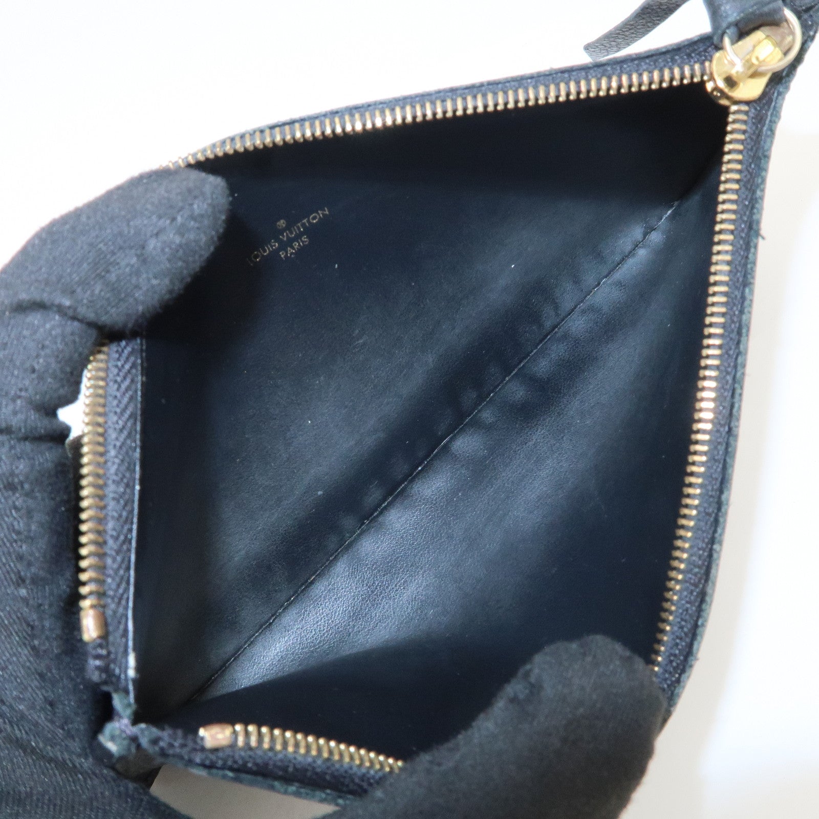 Louis Vuitton Monogram Empreinte Pochette Felicie Noir M82477