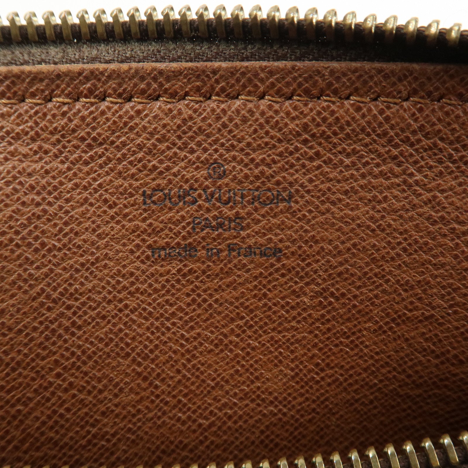 Louis Vuitton Monogram Papillon 30 Hand Bag Brown M51385