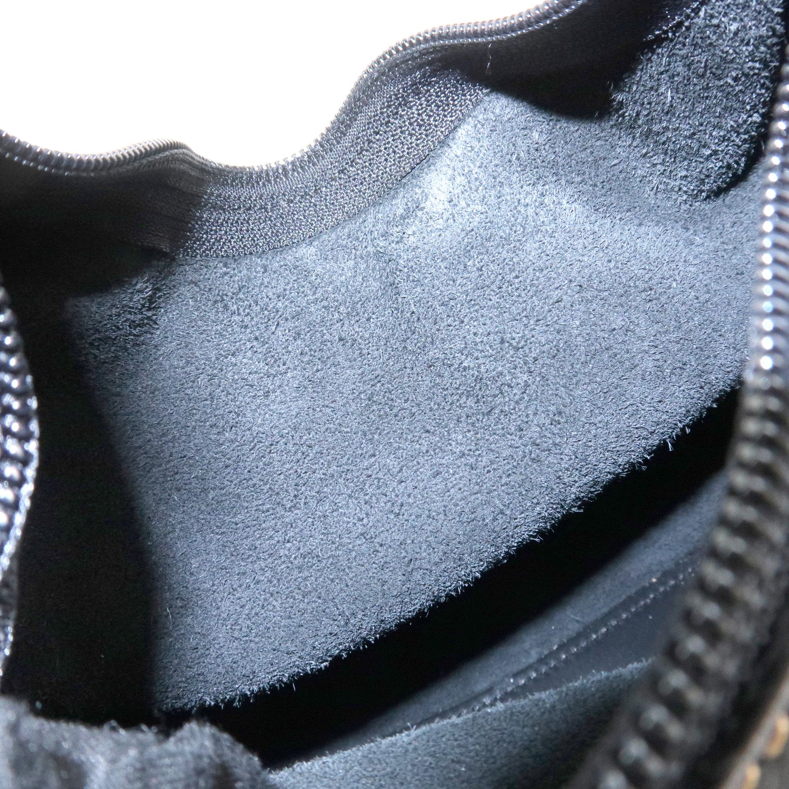 LOEWE Logo Leather Shoulder Bag Hand Bag Crossbody Bag Black