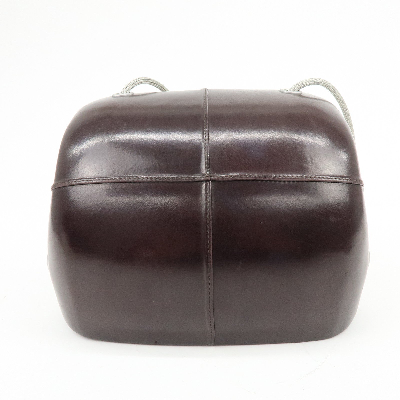 CHANEL Leather Hip Bag Shoulder Bag Crossbody Bag Brown
