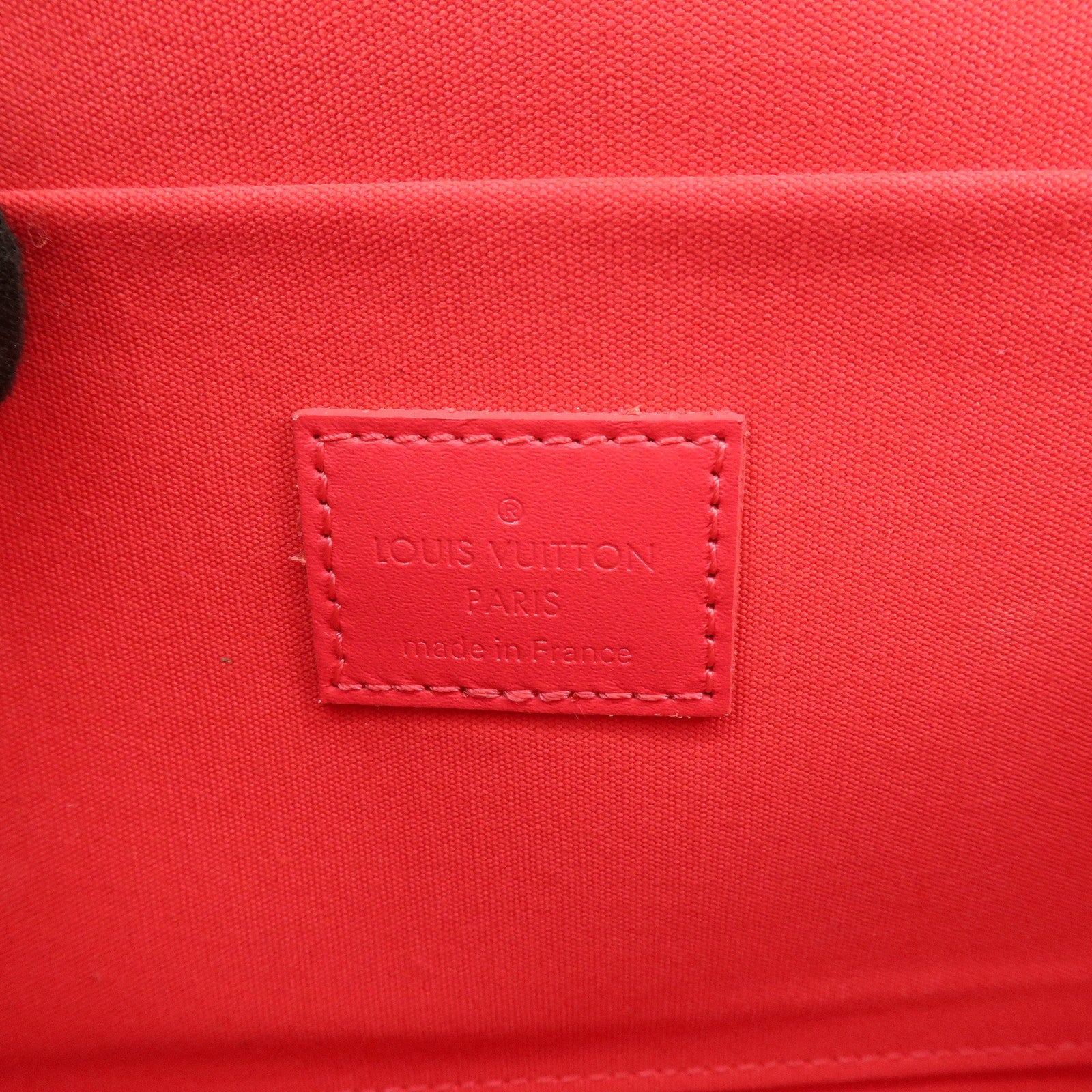 Louis Vuitton Monogram Vernis Leather Pochette Felicie Pink M61787