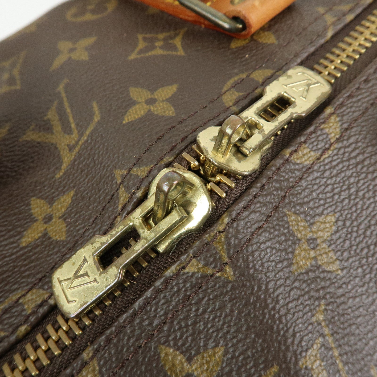 Louis Vuitton Monogram Keep All 55 Boston Bag Brown M41424