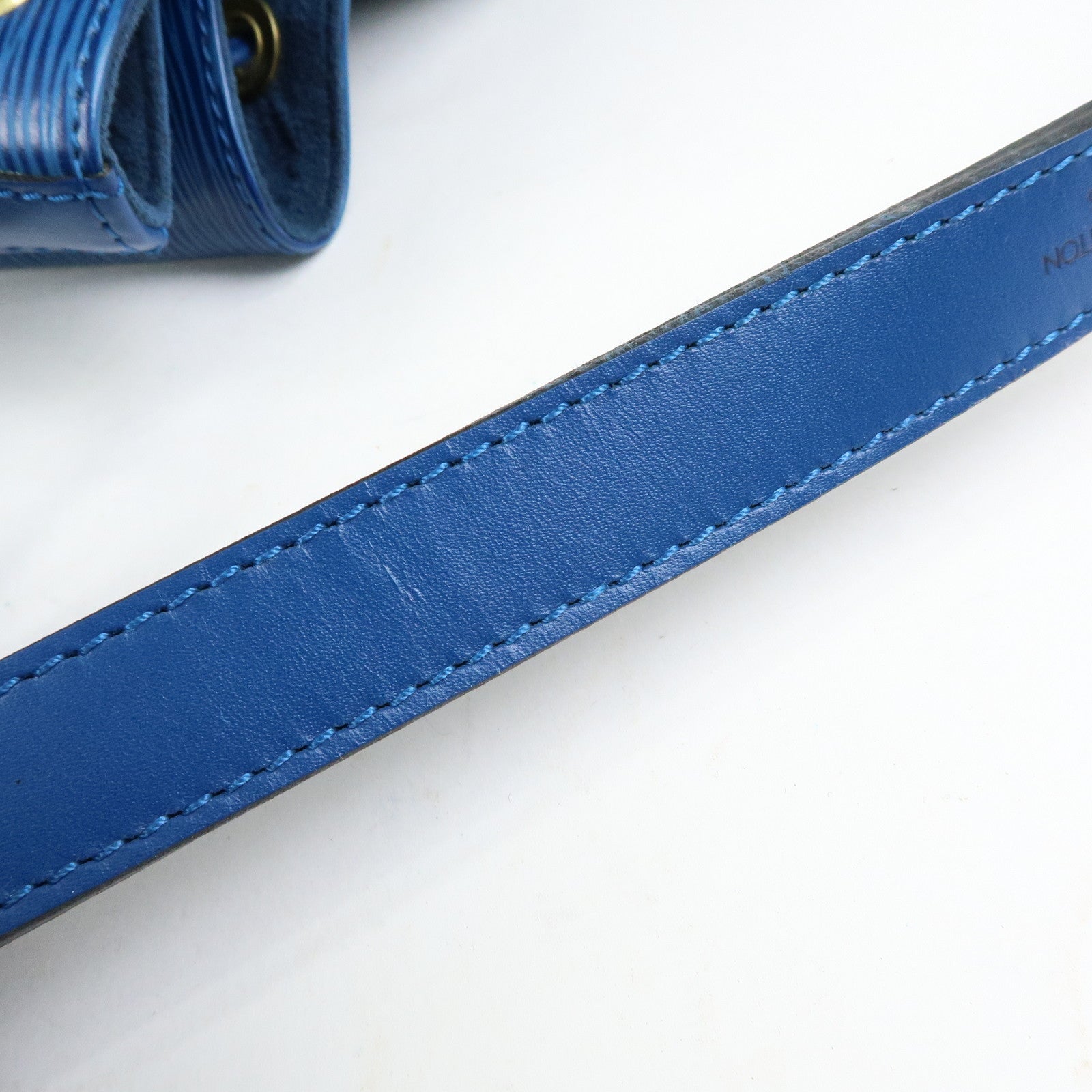 Louis Vuitton Epi Petit Noe Shoulder Bag Toledo Blue M44105