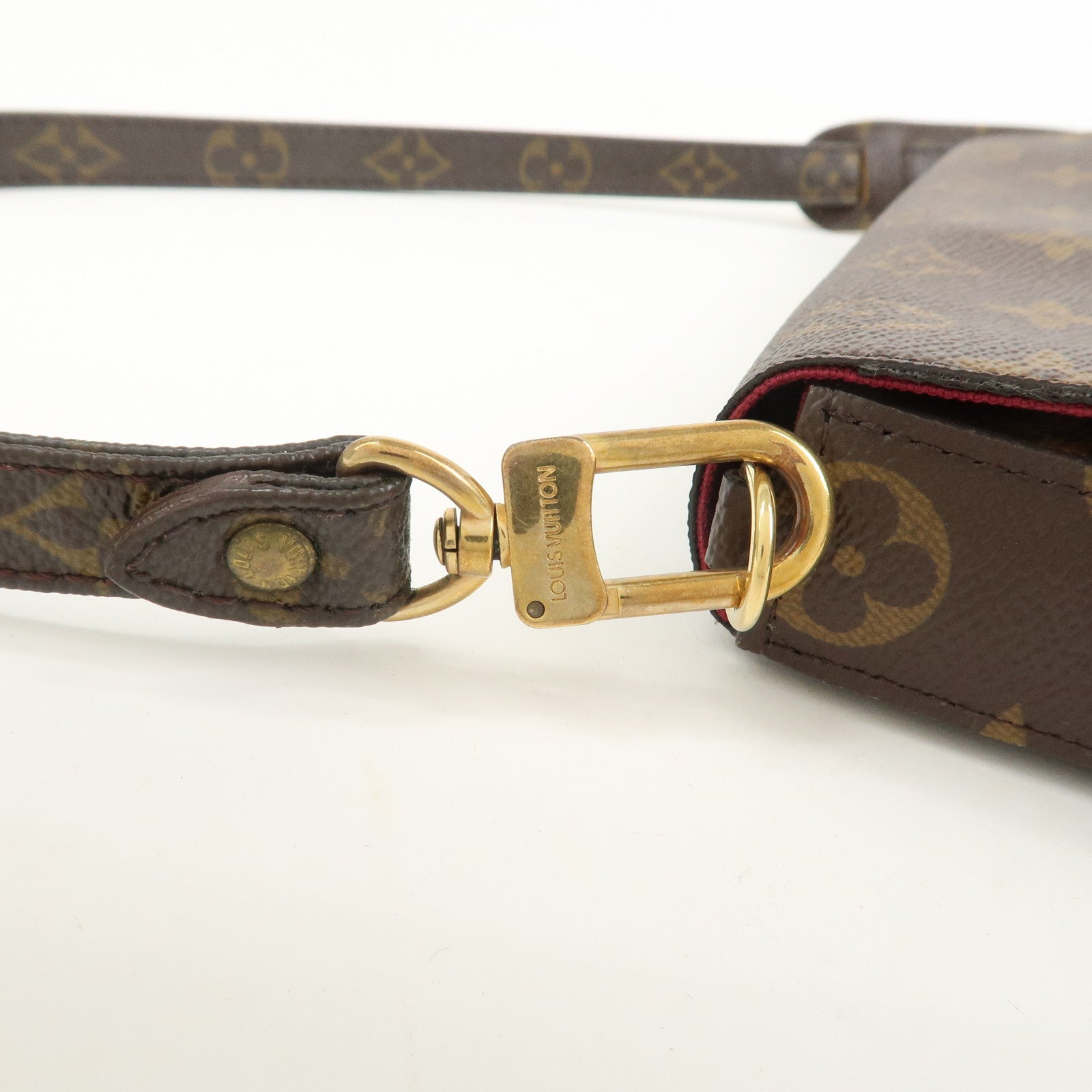 Louis Vuitton Monogram Pochette Felicie Shoulder Bag Brown M61276