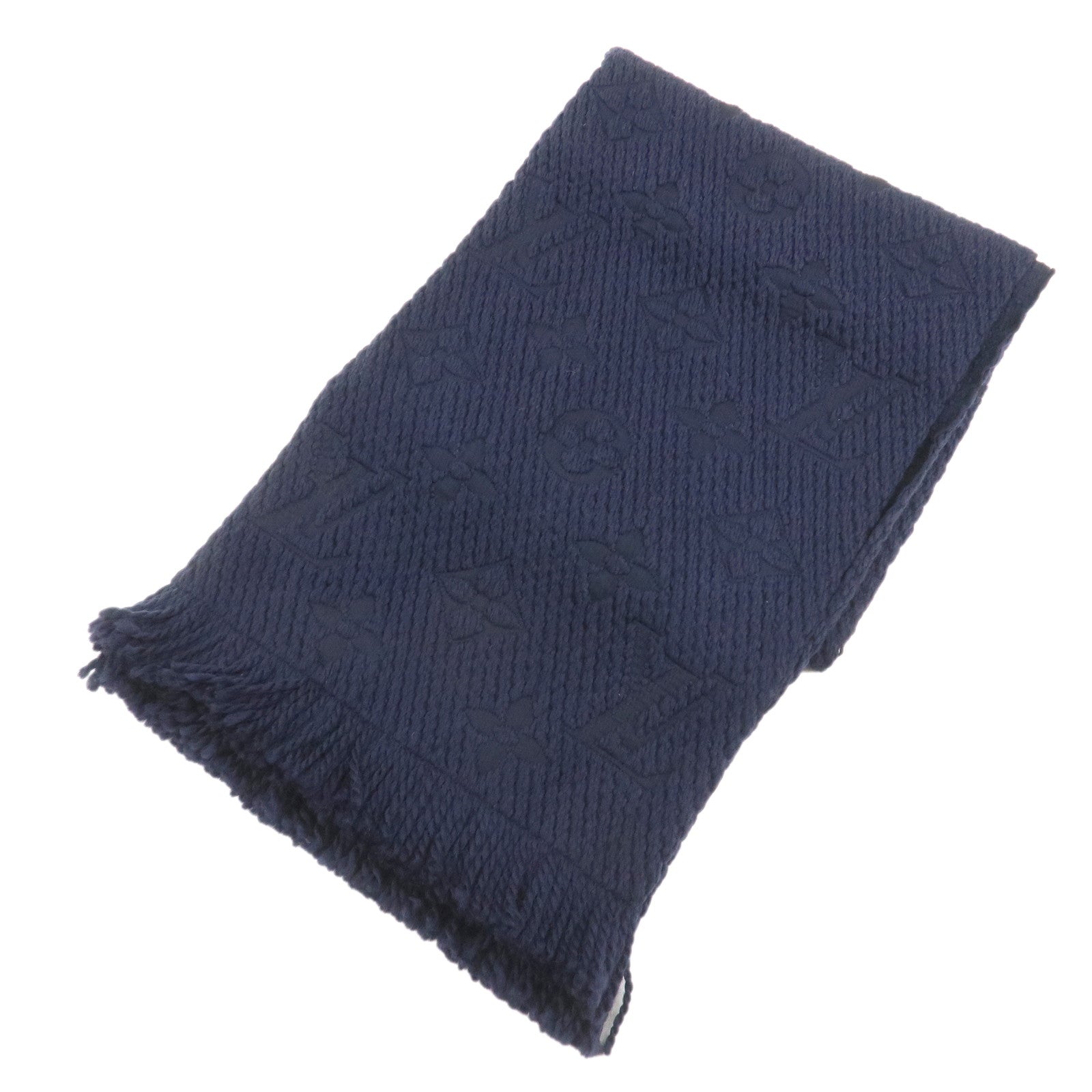 Louis Vuitton Monogram Echarpe Logomania Wool Silk Scarf M75094