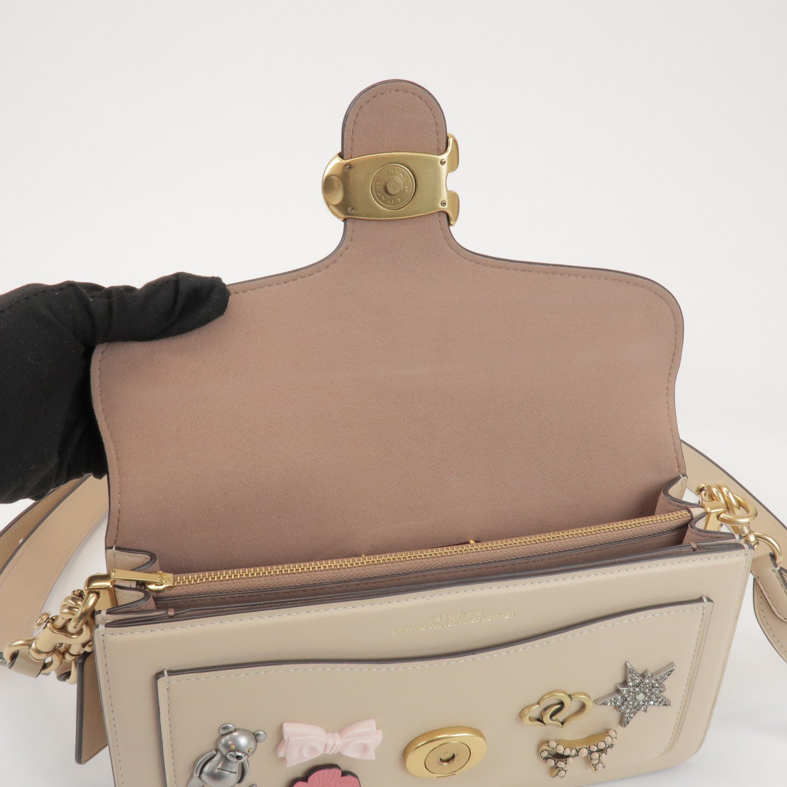 COACH Tabby 26 Leather 2Way Shoulder Hand Bag Japan Exclusive Ivory