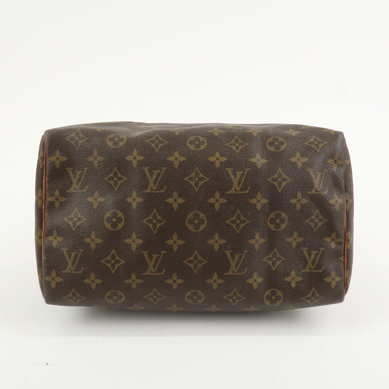 Louis Vuitton Monogram Speedy 30 Boston Bag Hand Bag Brown M41526