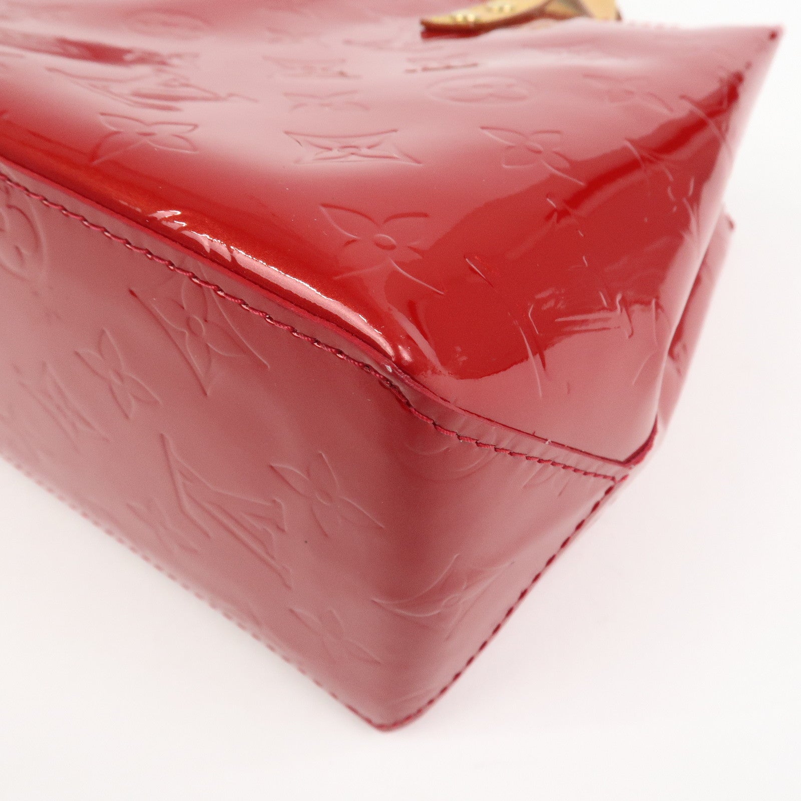 Louis Vuitton Monogram Vernis Leather Lead PM Pomme d'Amour M91990