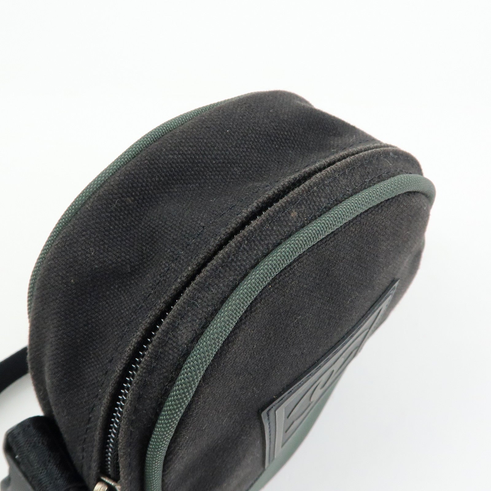 CHANEL COCO Mark Sports Line Canvas Shoulder Bag Black 8490254