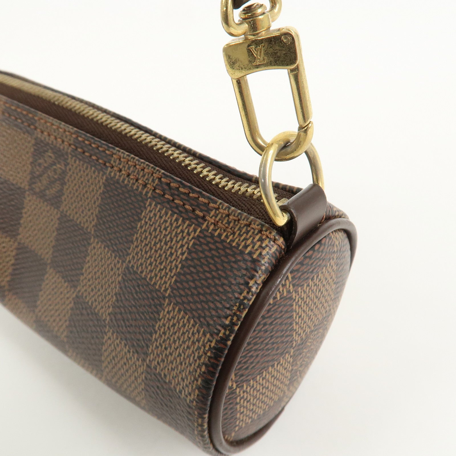 Louis Vuitton Damier Mini Pouch for Papillon Bag Brown