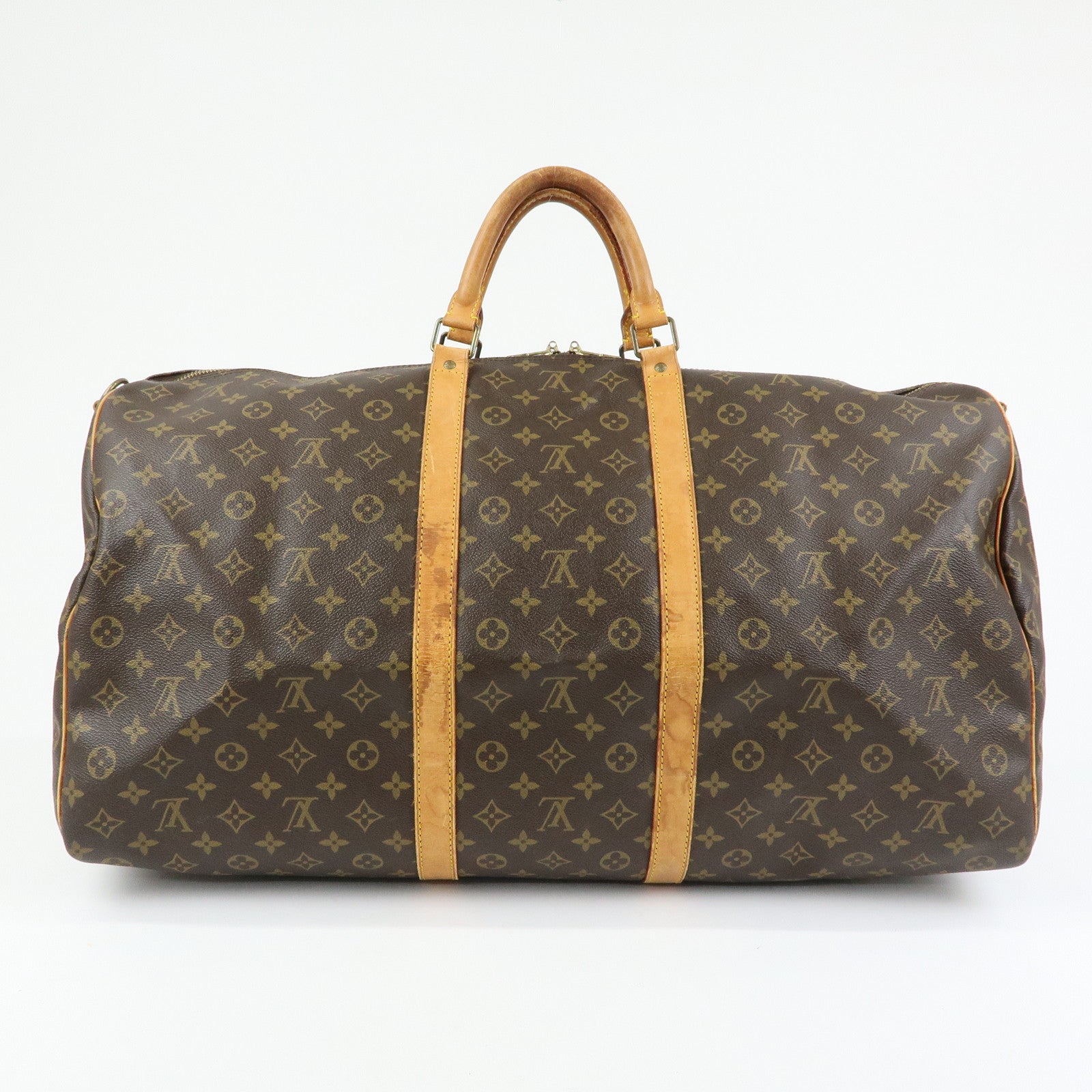Louis Vuitton Monogram Keep All Bandouliere 60 Boston Bag M41412