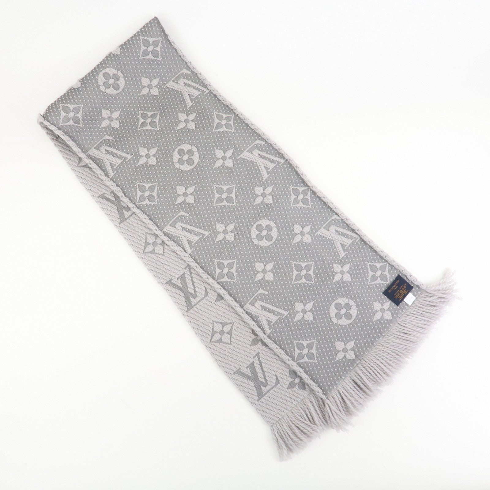 Louis Vuitton Monogram Echarpe Logomania Scarf Griperl M74742