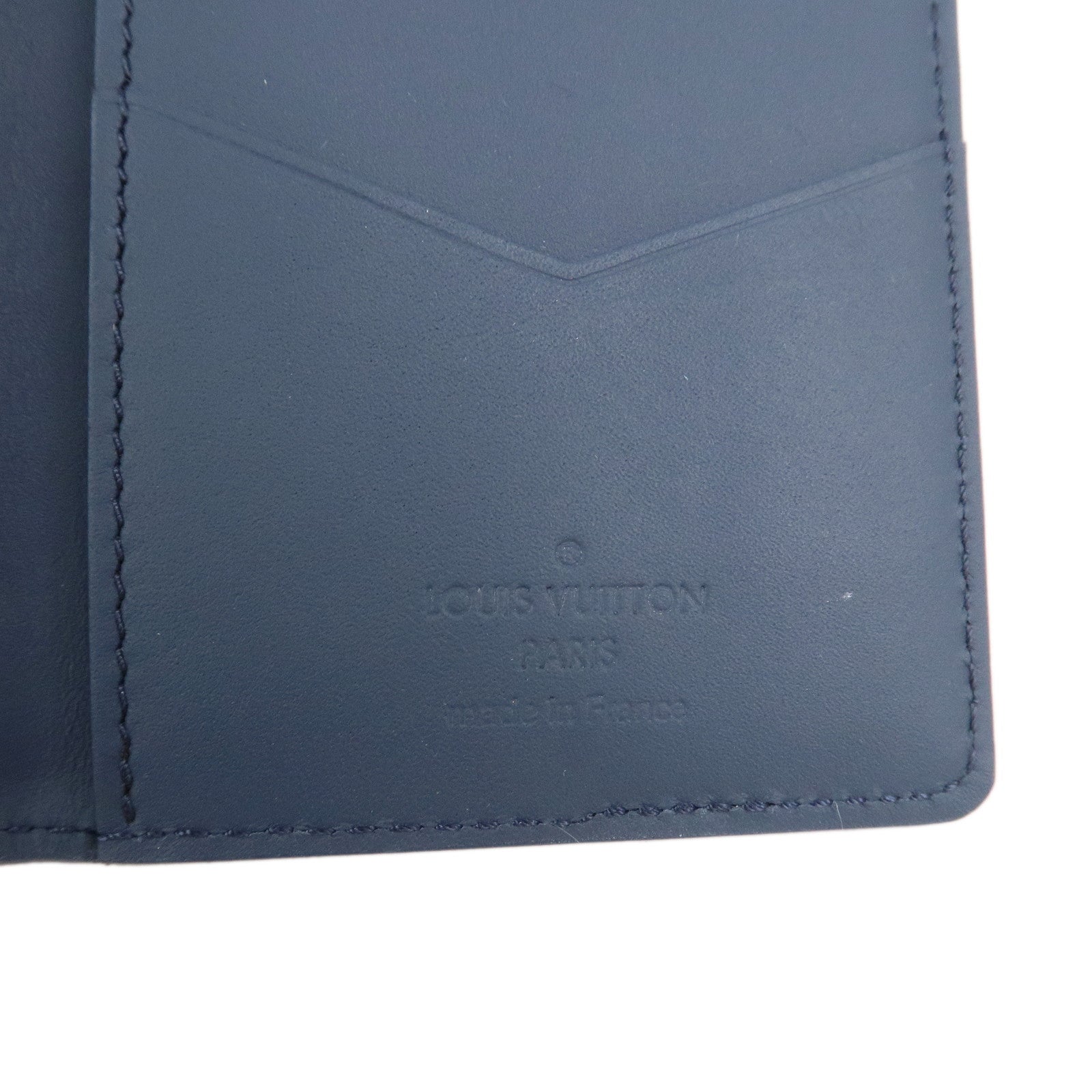 Louis Vuitton Aerogram Organizer de Poche Marine Navy Blue M81730