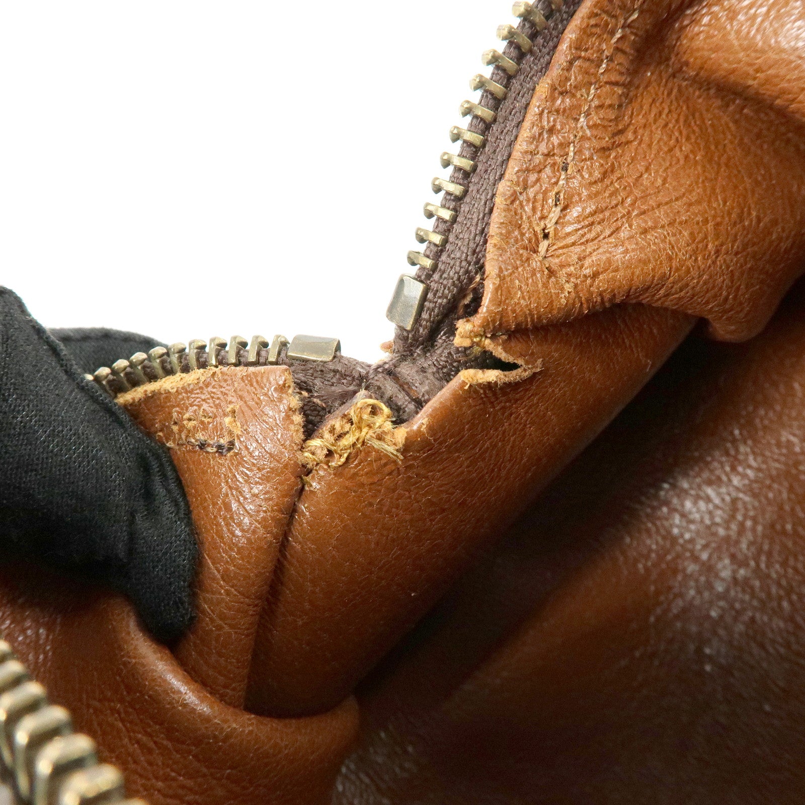 Louis Vuitton Monogram Canvas Leather Papillon 22 Hand Bag M51367