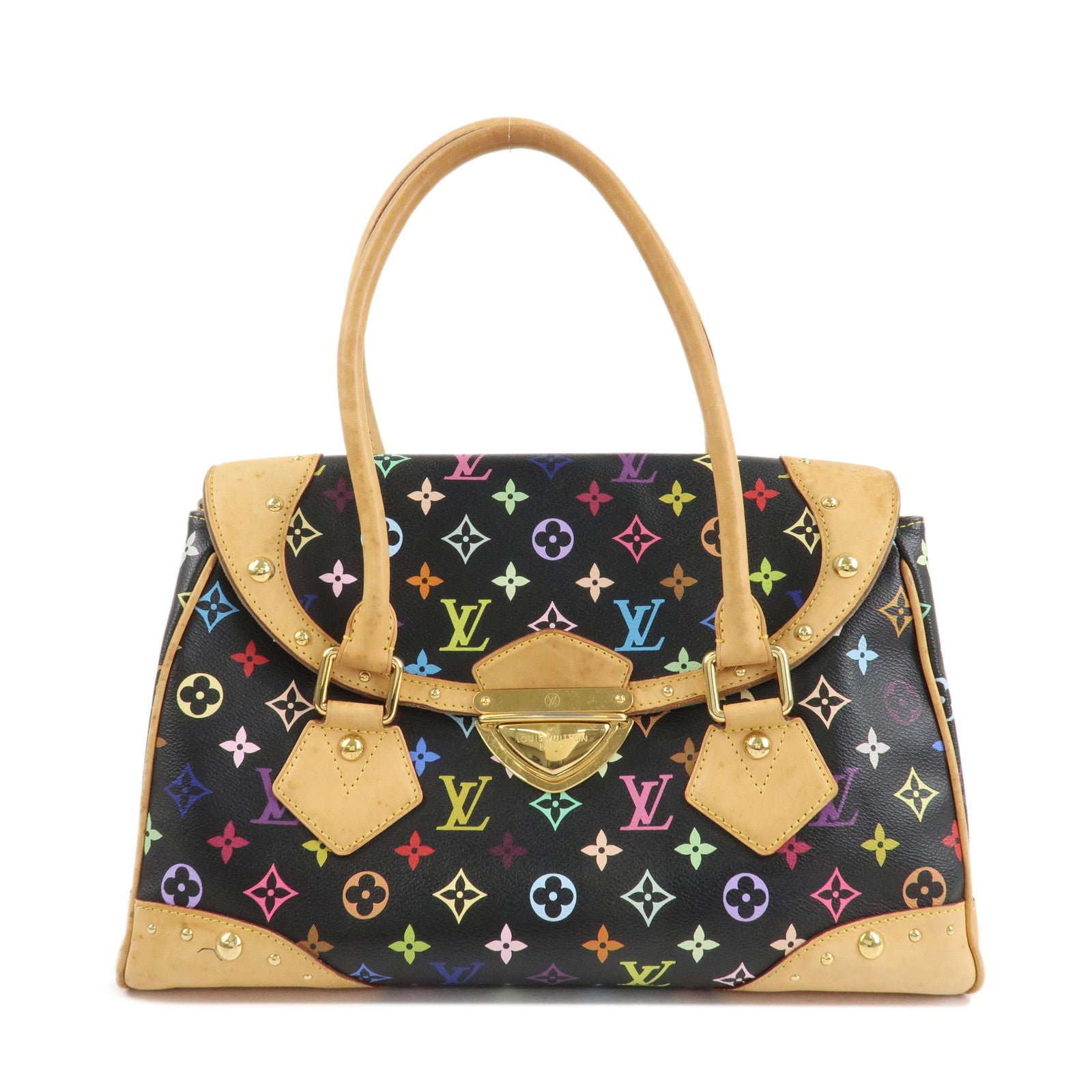 Louis Vuitton Monogram Beverly GM Shoulder Bag Noir M40202 Used