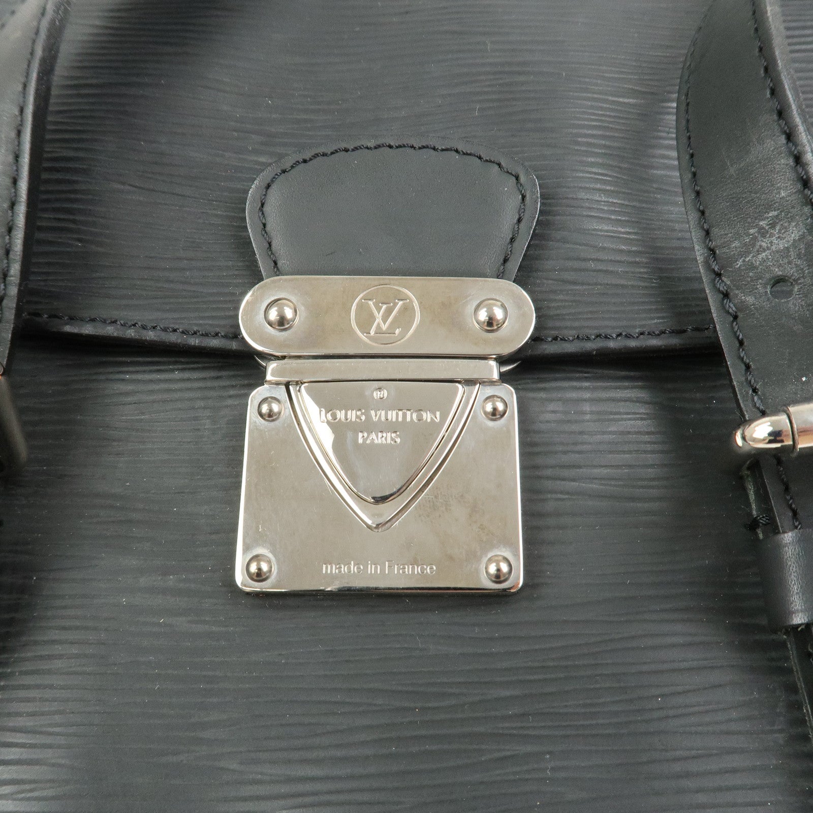 Louis Vuitton Epi Segur MM Shoulder Bag Hand Bag Noir M58862