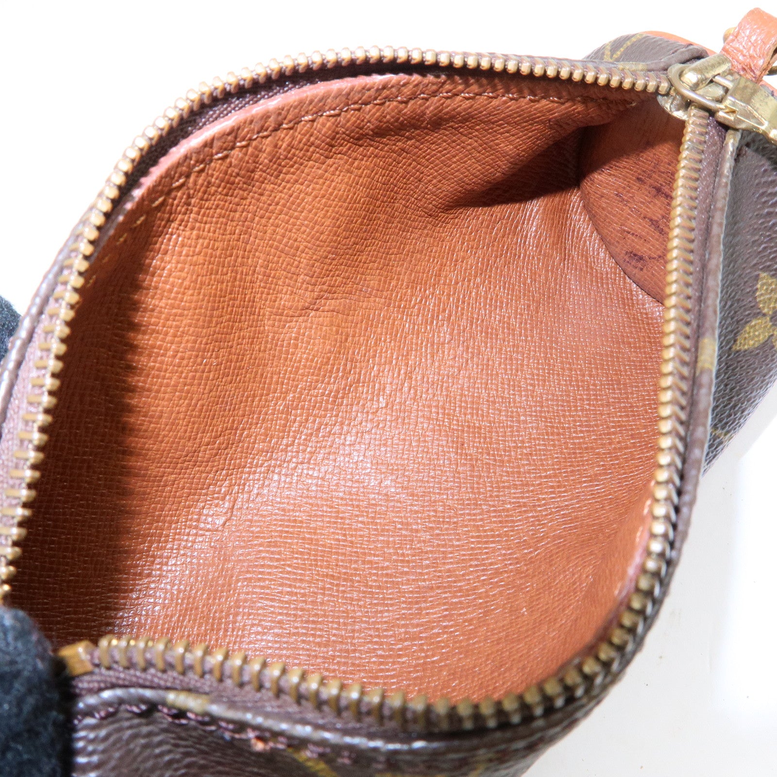 Louis Vuitton Monogram Canvas Mini Pouch for Papillon Bag Brown