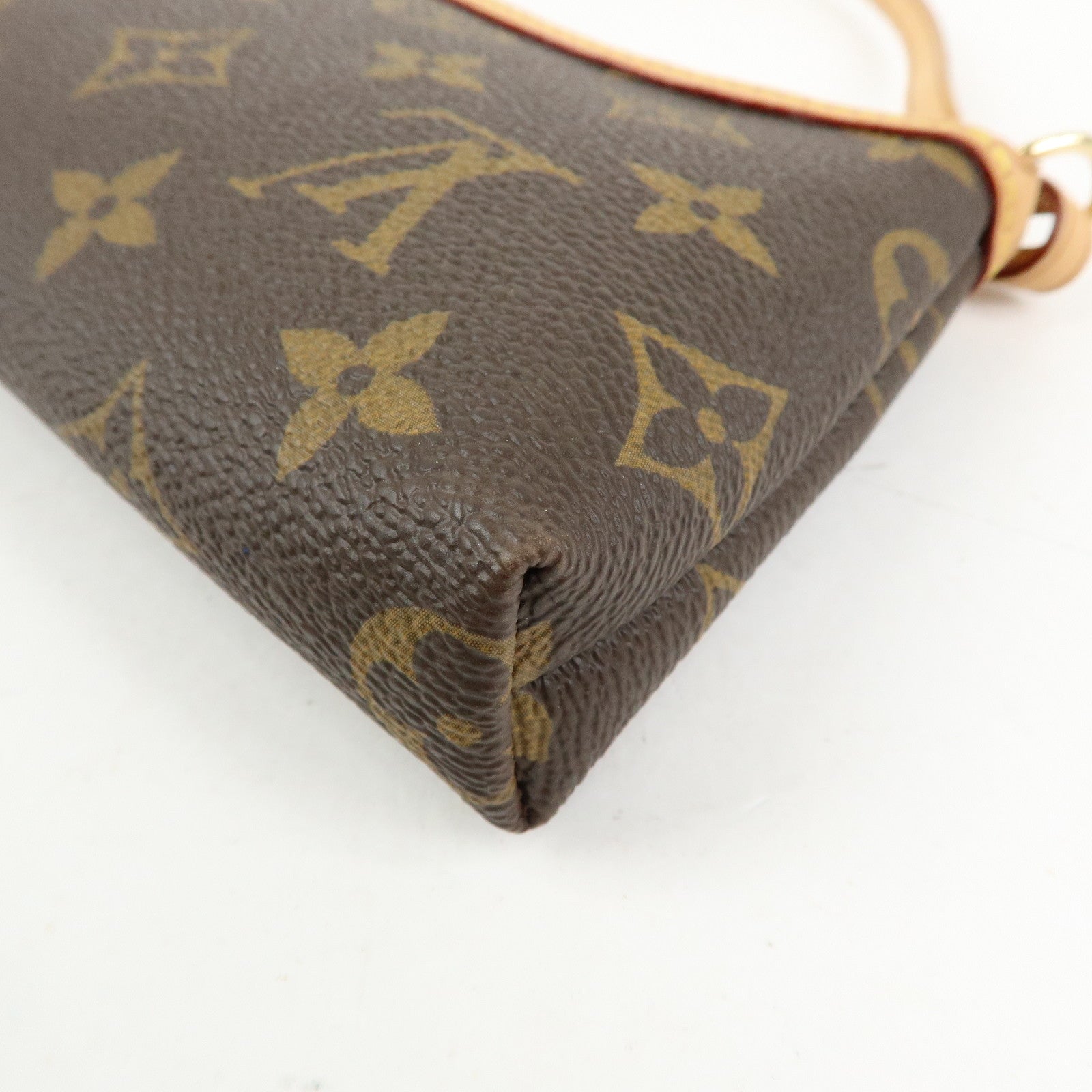 Louis Vuitton Monogram Mini Pochette Delightful Pouch Brown M40309