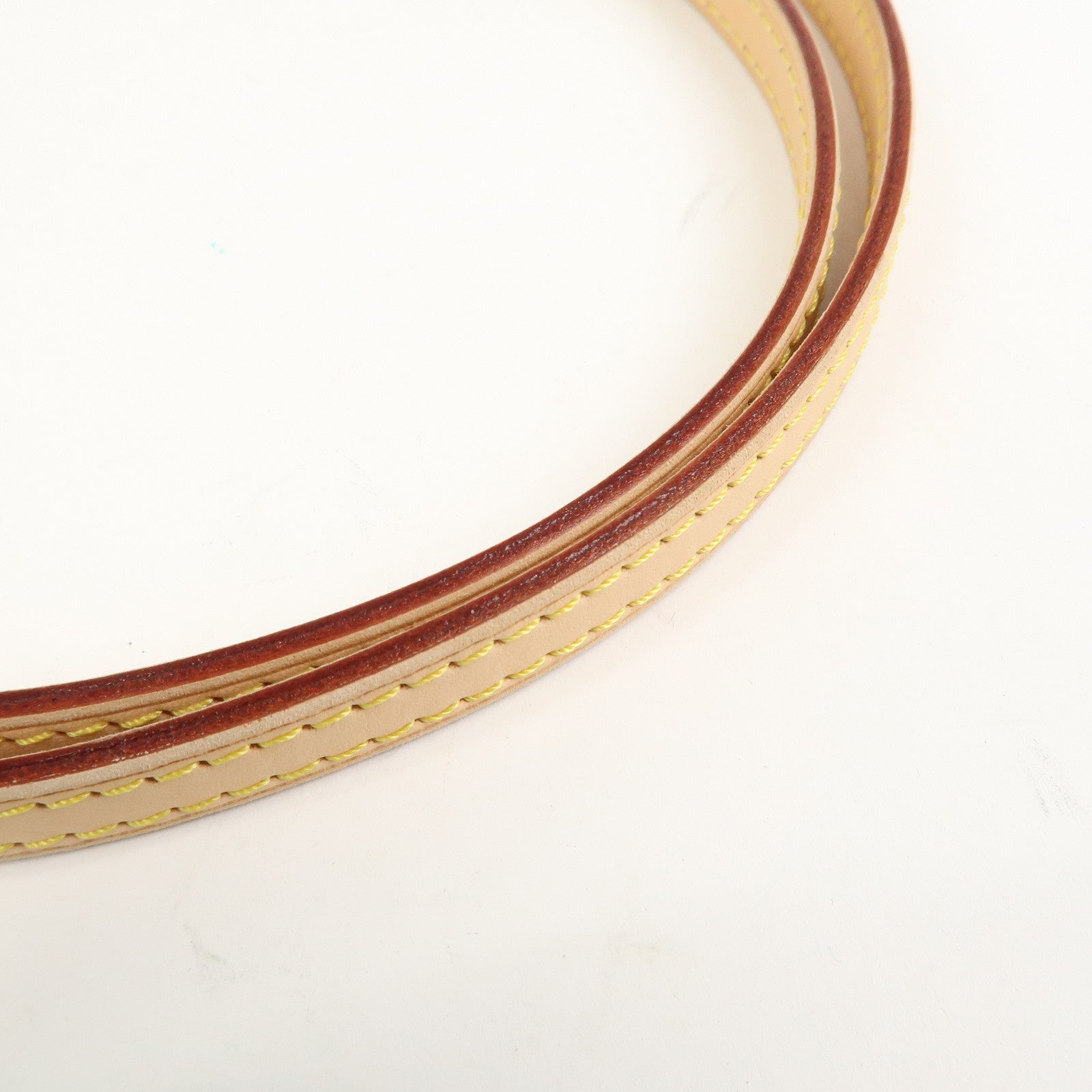 Louis Vuitton Nume Leather Shoulder Strap 120cm Natural J00145