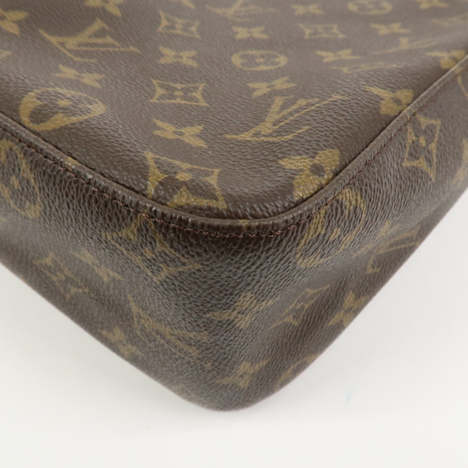 Louis Vuitton Monogram Looping GM Shoulder Bag Brown M51145