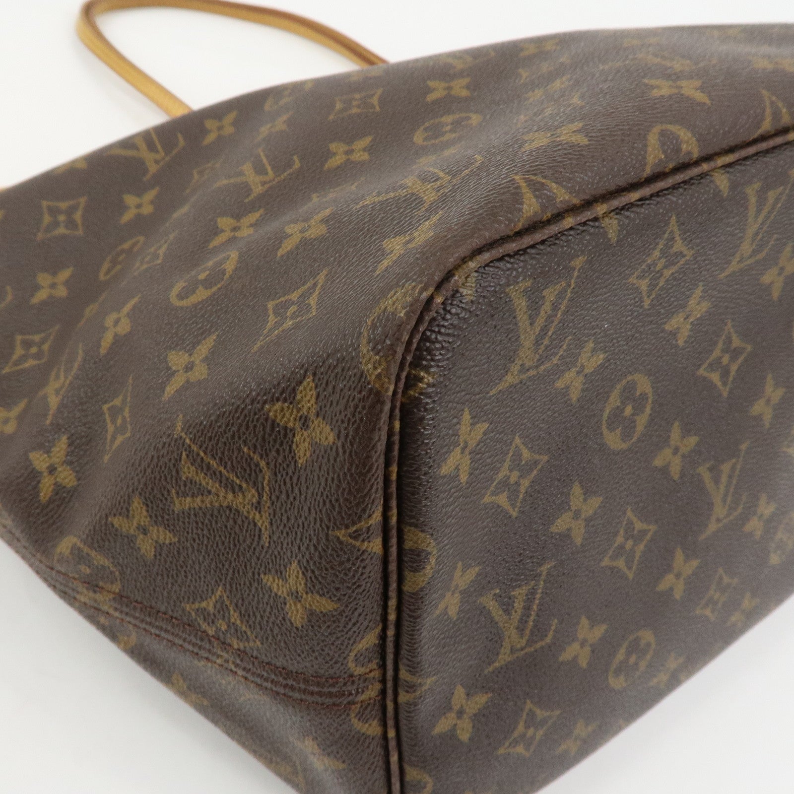 Louis Vuitton Monogram Neverfull GM Tote Bag Brown M40157