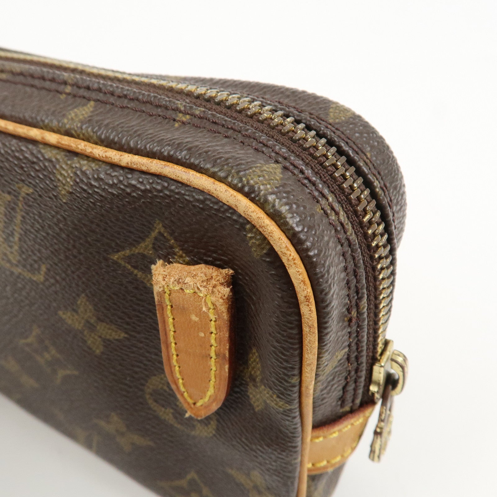 Louis Vuitton Monogram Pochette Marly Bandouliere Bag Brown M51828